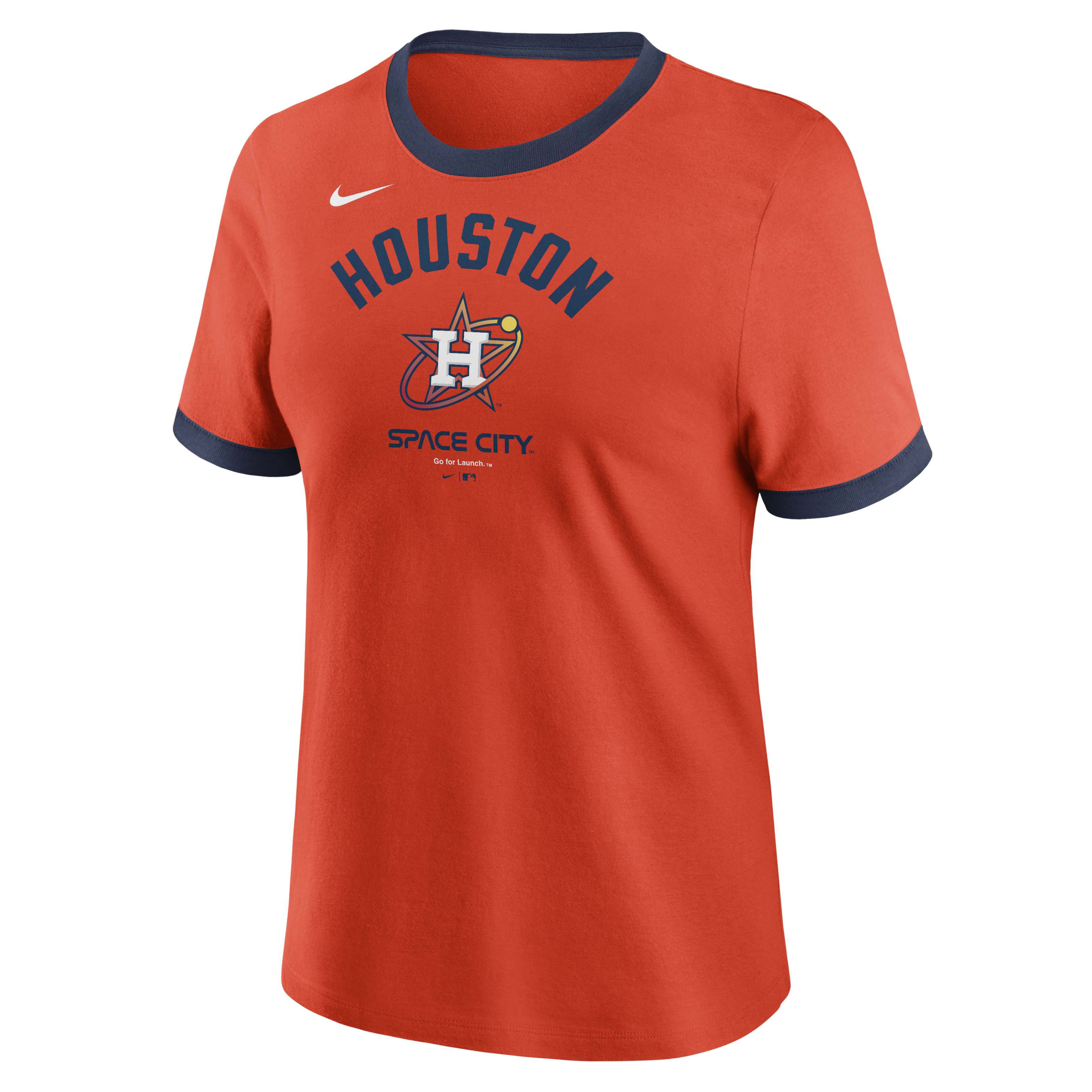 Houston Astros City Connect Women's Nike MLB Ringer T-Shirt