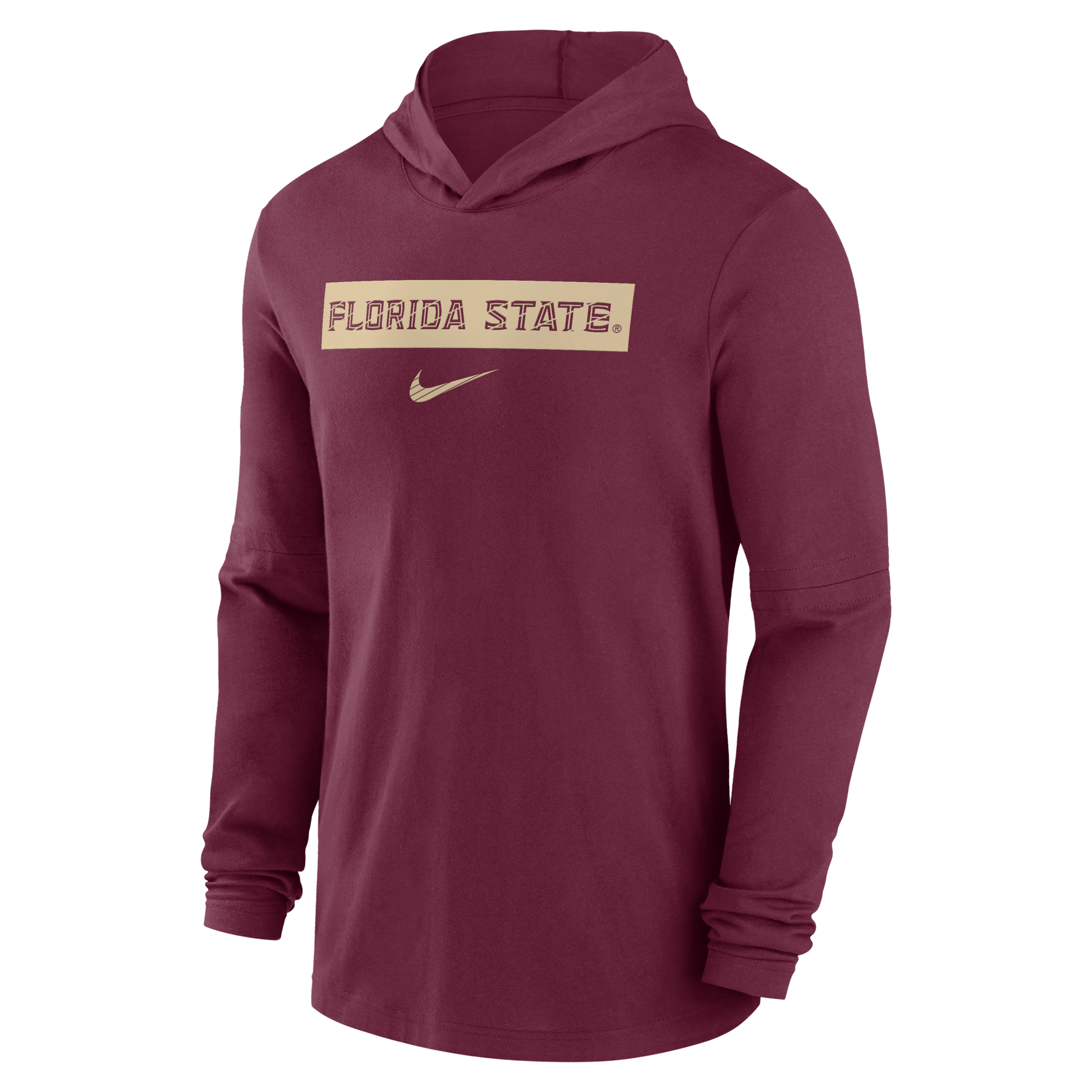 Florida State Seminoles Sideline Men's Nike Dri-FIT College Long-Sleeve Hooded Top