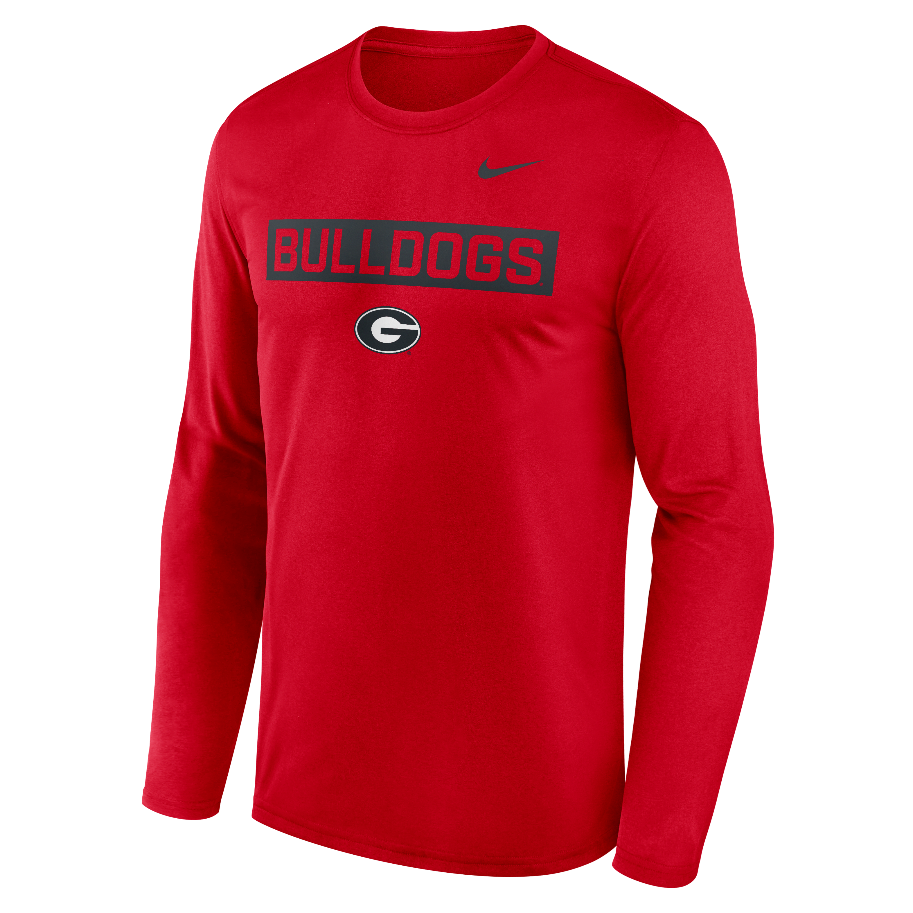 Georgia Primetime Legend 2-Hit Men's Nike Dri-FIT College Long-Sleeve T-Shirt
