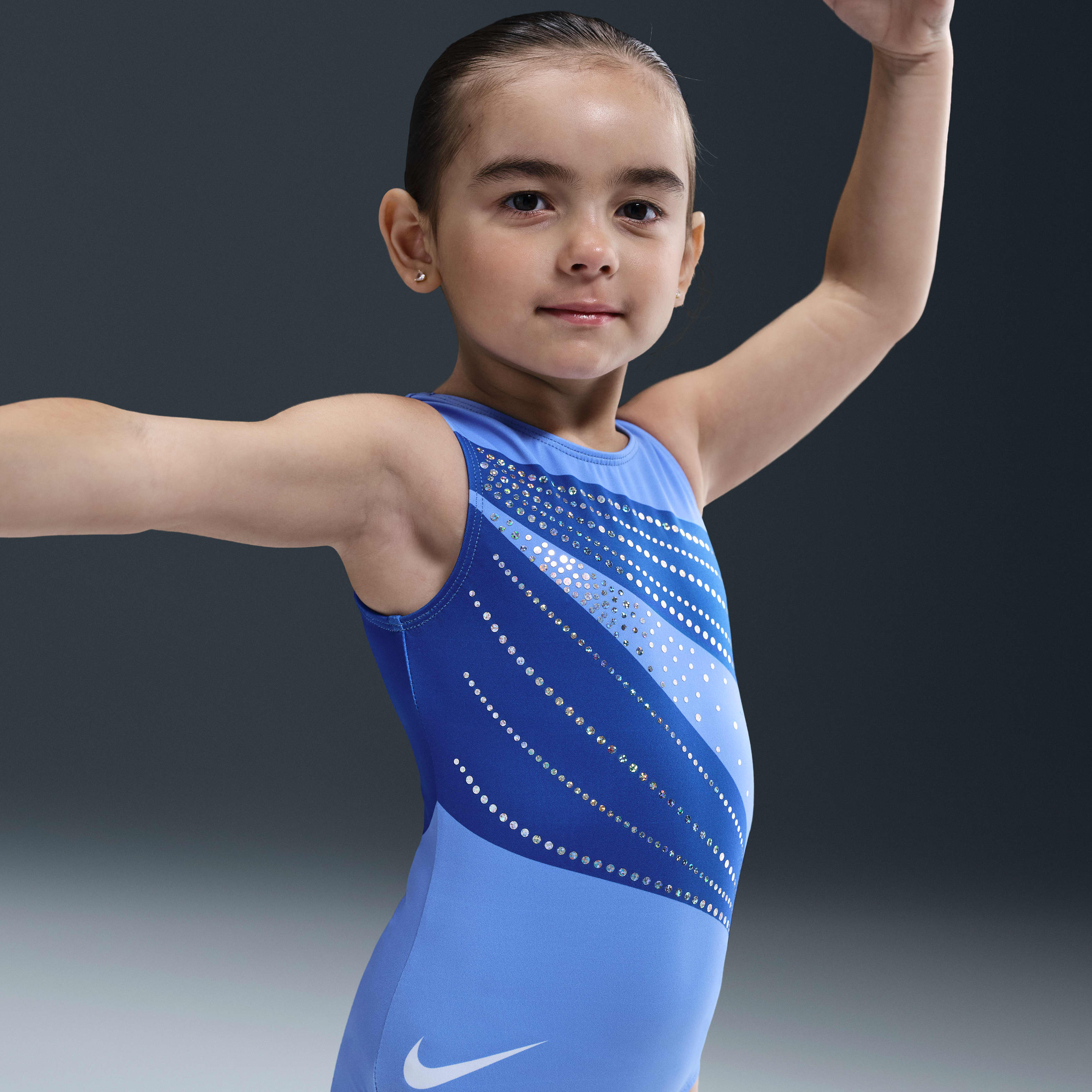 Nike Gymnastics Skye Blakely 2025 U.S. Championships Shimmer Replica Leotard