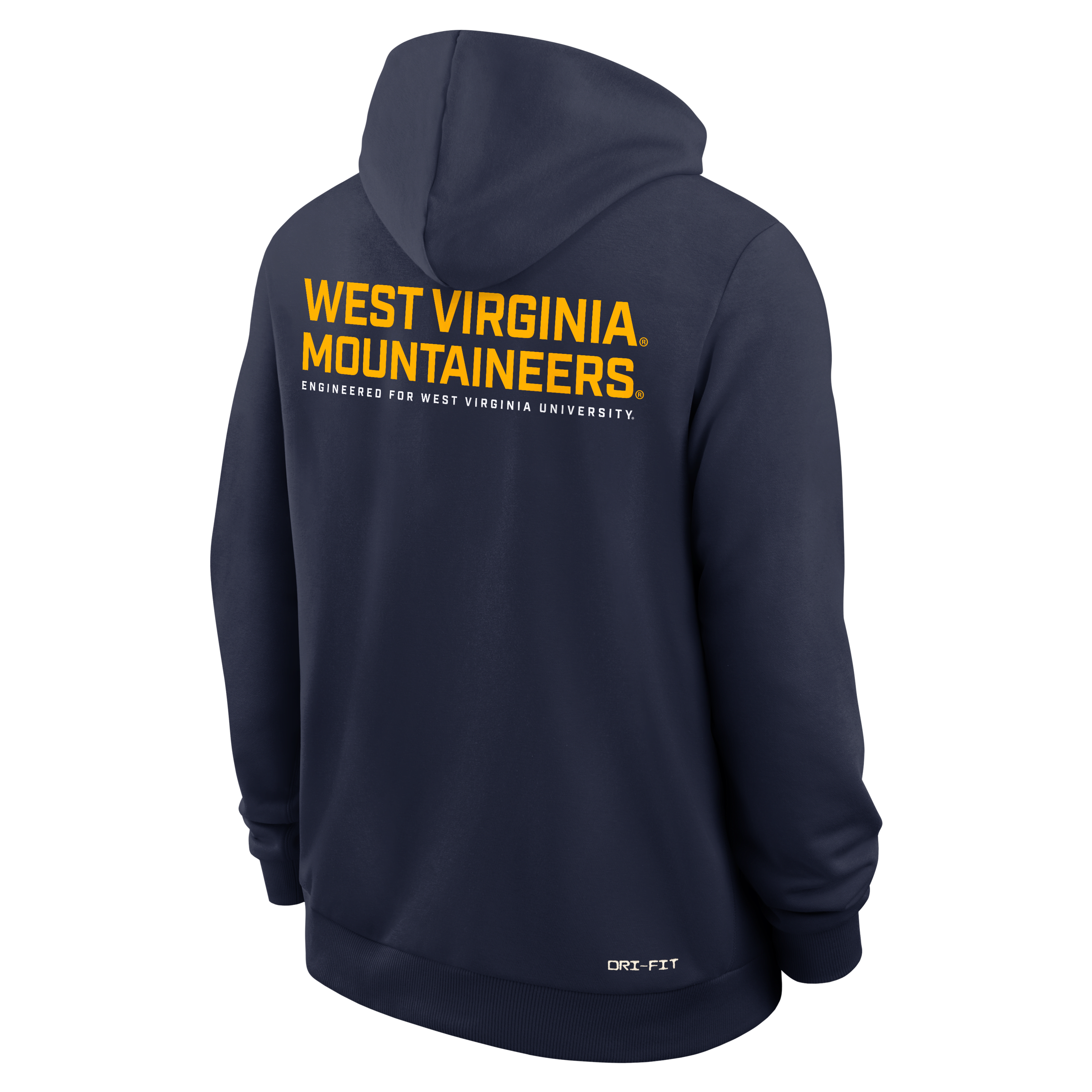 West Virginia Sideline Men's Nike Dri-FIT College Full-Zip Hoodie