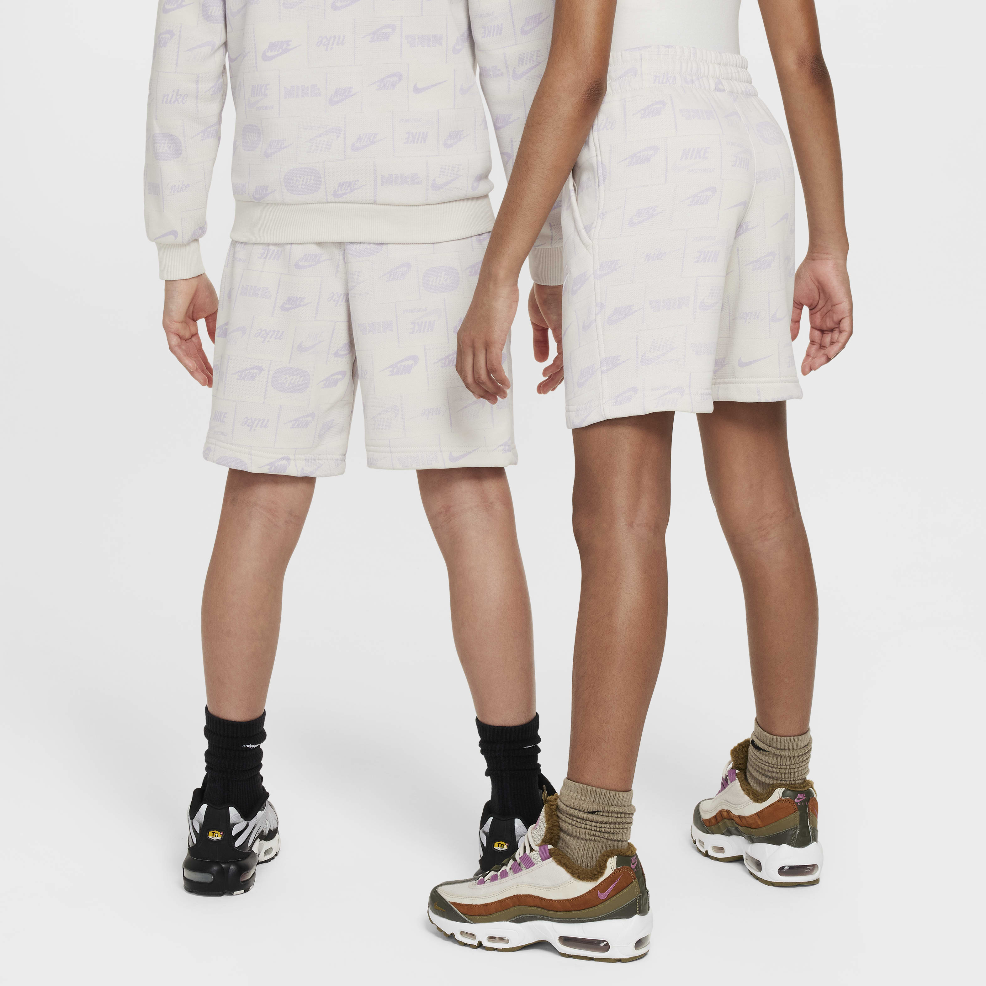 Nike Sportswear Club Big Kids' French Terry Shorts