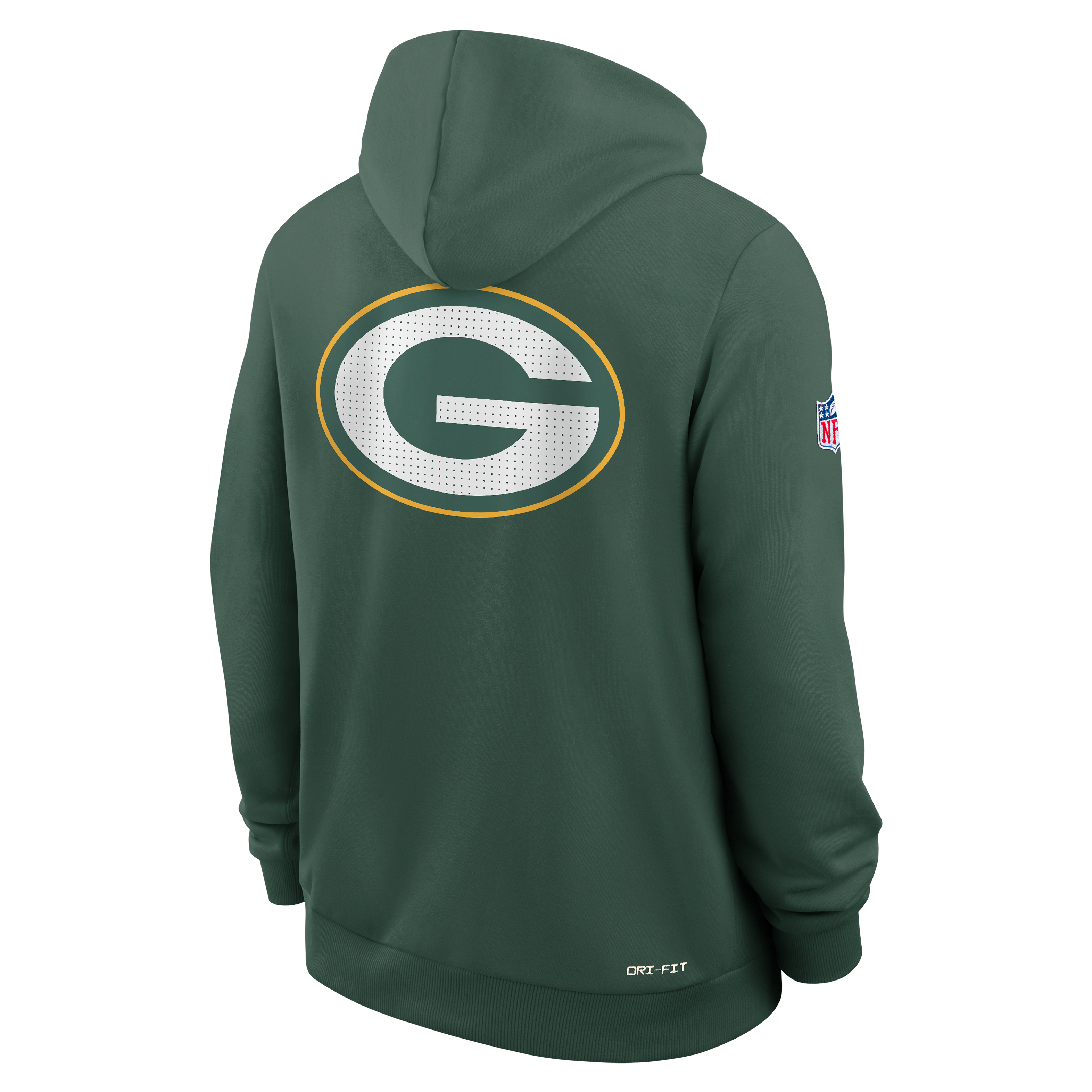 Green Bay Packers Utility Player Sideline Men's Nike Dri-FIT NFL Full-Zip Hoodie