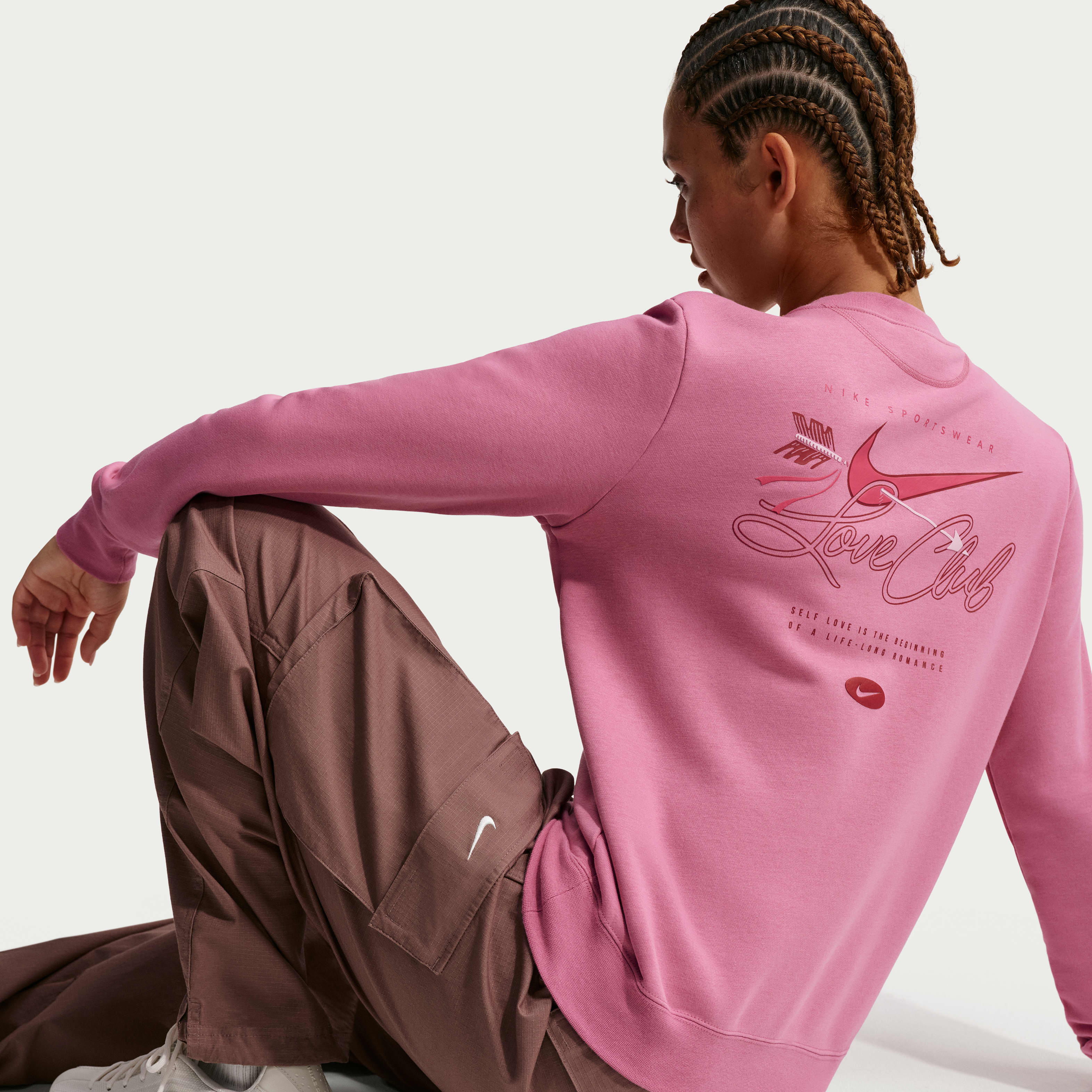 Nike Sportswear Club Fleece Women's Crew-Neck Sweatshirt