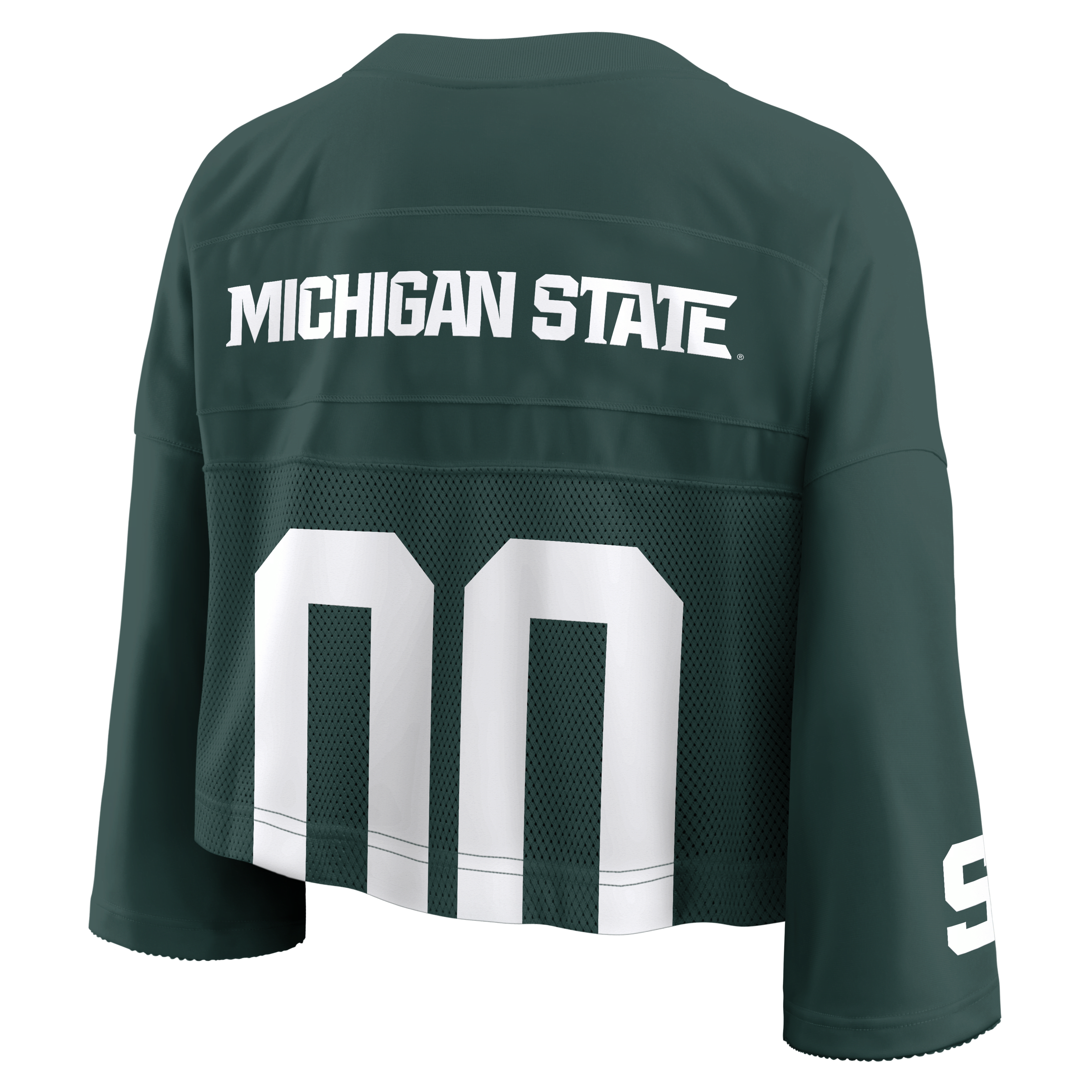 Michigan State Jersey Women's Nike Dri-FIT College Cropped Top