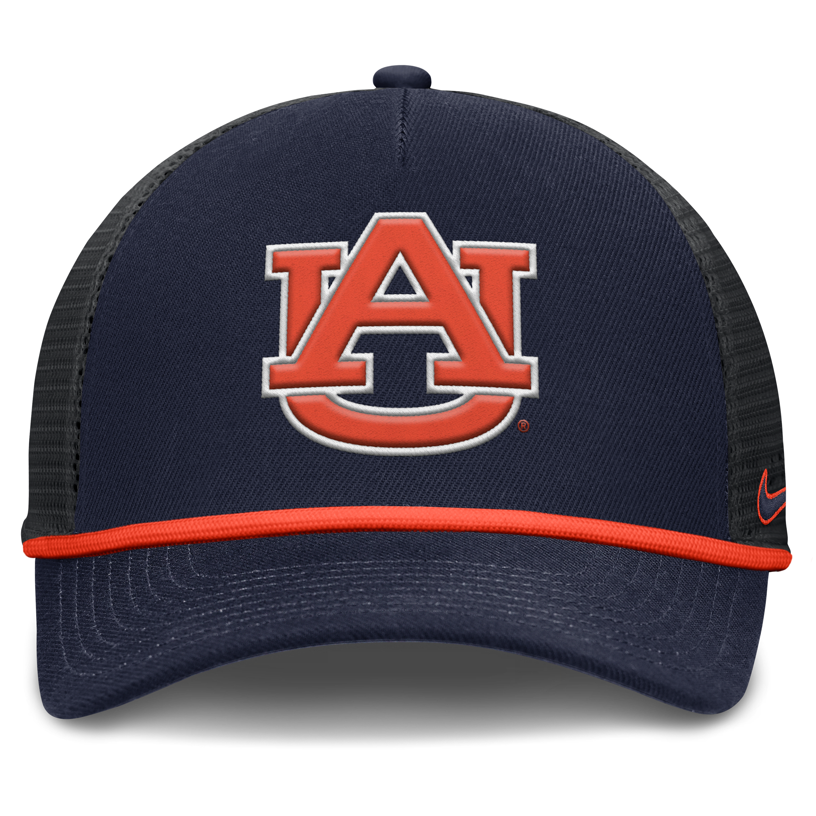 Auburn Primetime Rise Men's Nike College Trucker Adjustable Hat