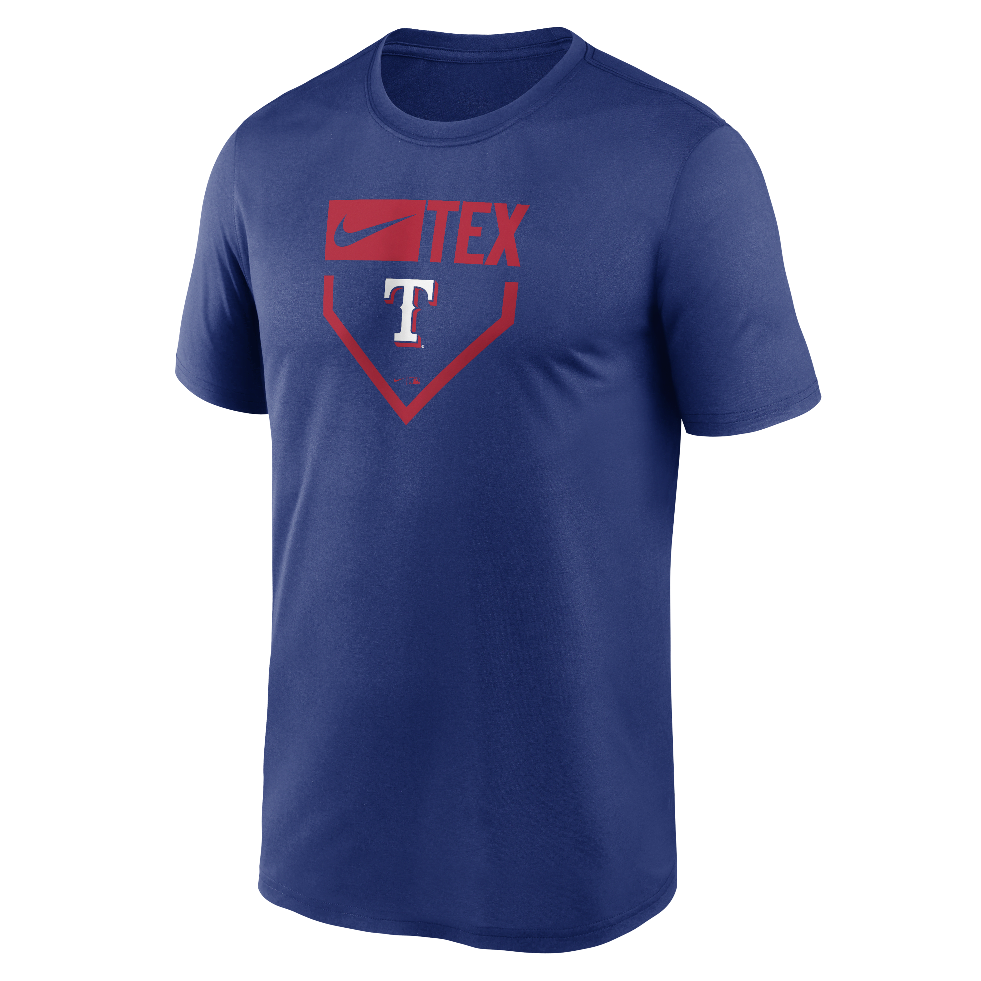 Texas Rangers Home Plate Icon Legend Men's Nike Dri-FIT MLB T-Shirt