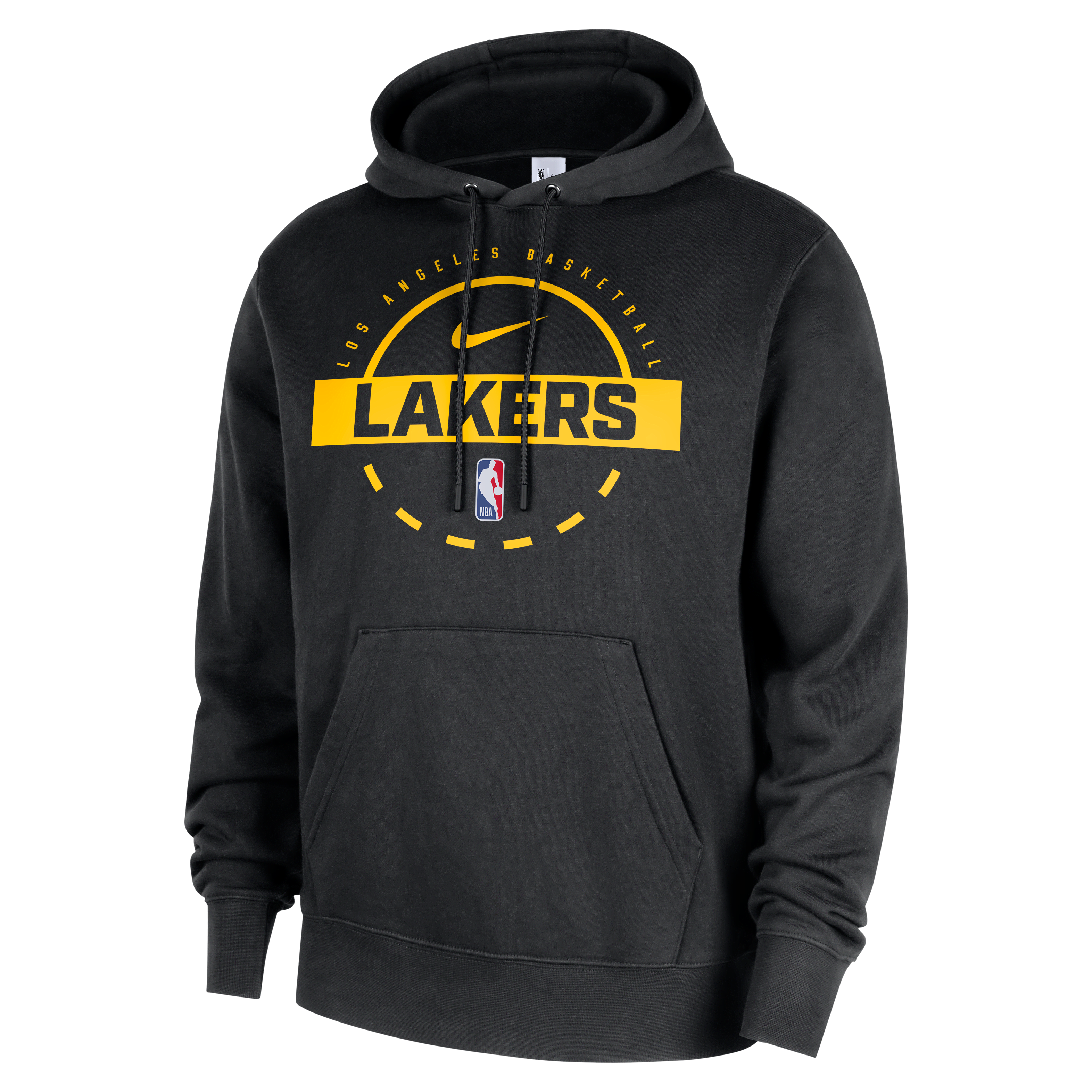 Los Angeles Lakers Club Men's Nike NBA Practice Pullover Hoodie