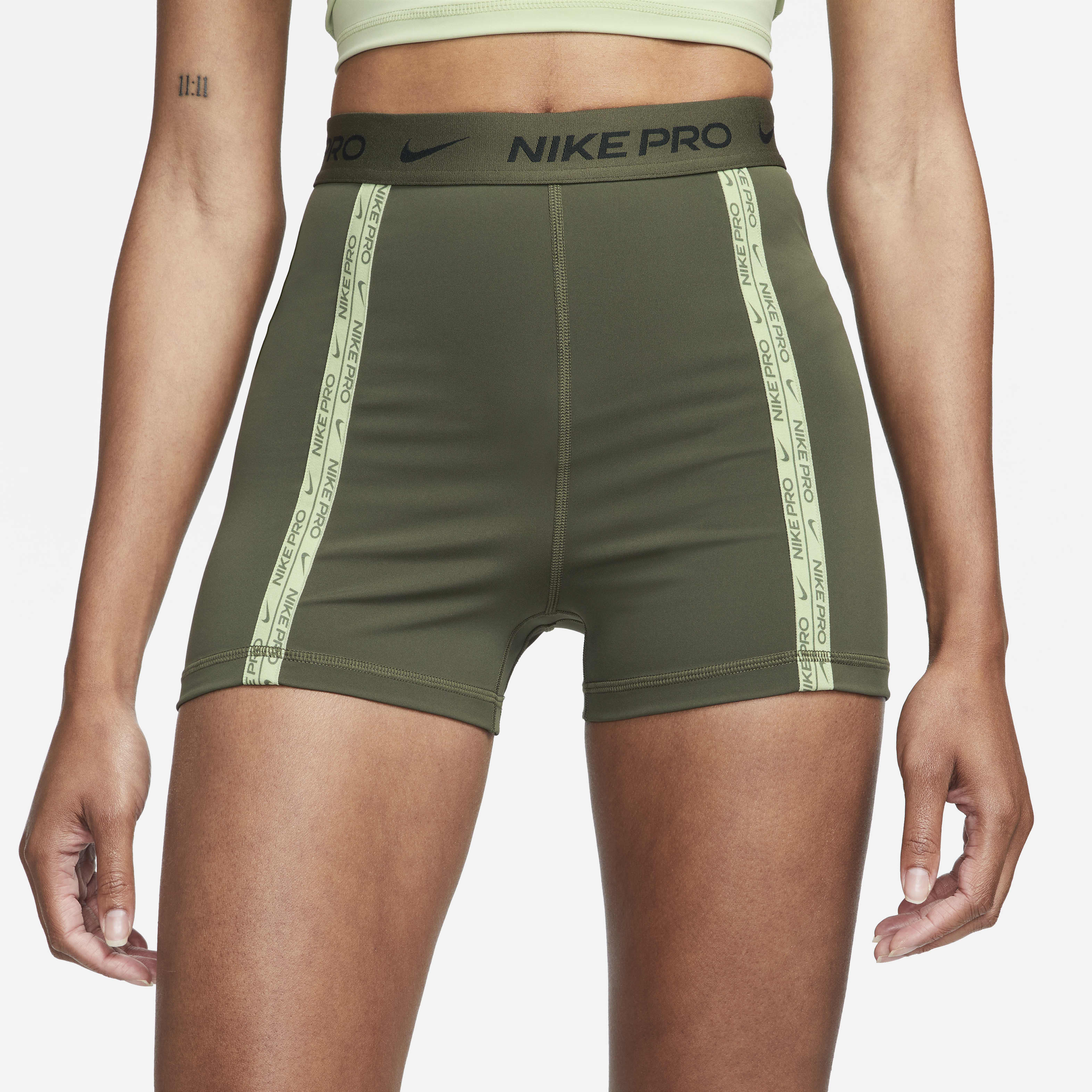 Nike Pro Dri-FIT Women's High-Waisted 3" Shorts