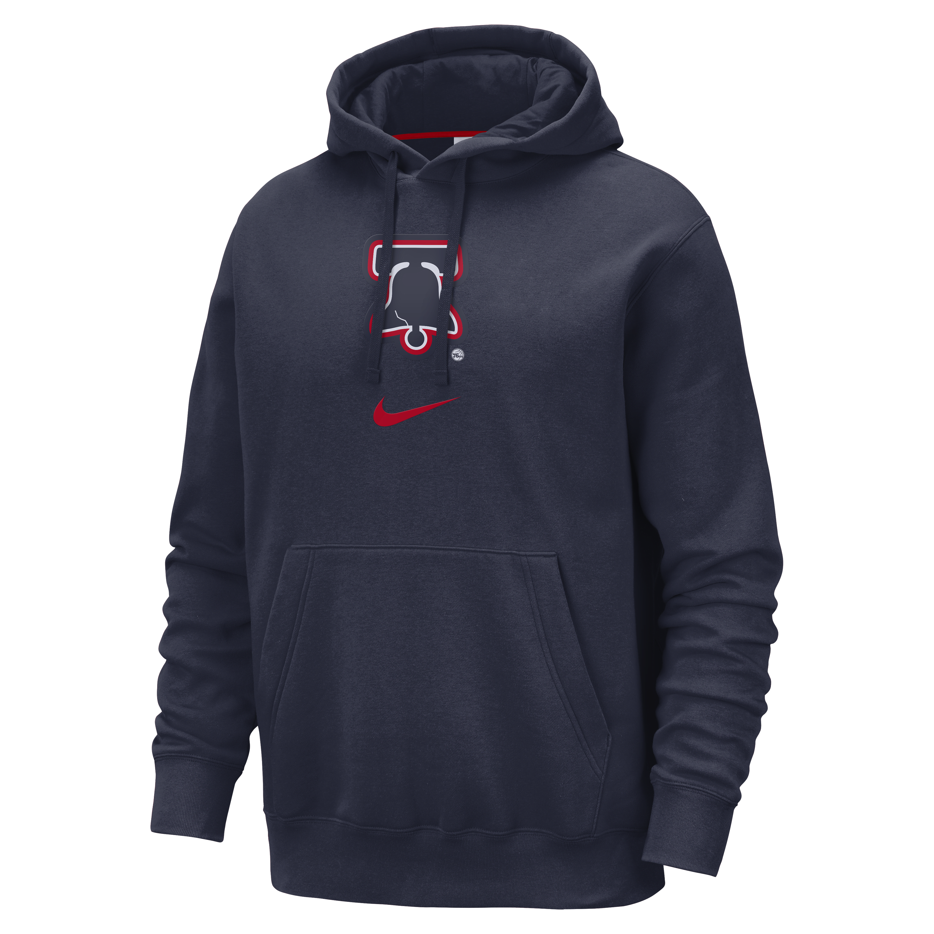 Philadelphia 76ers Club Fleece City Edition Men's Nike NBA Pullover Hoodie