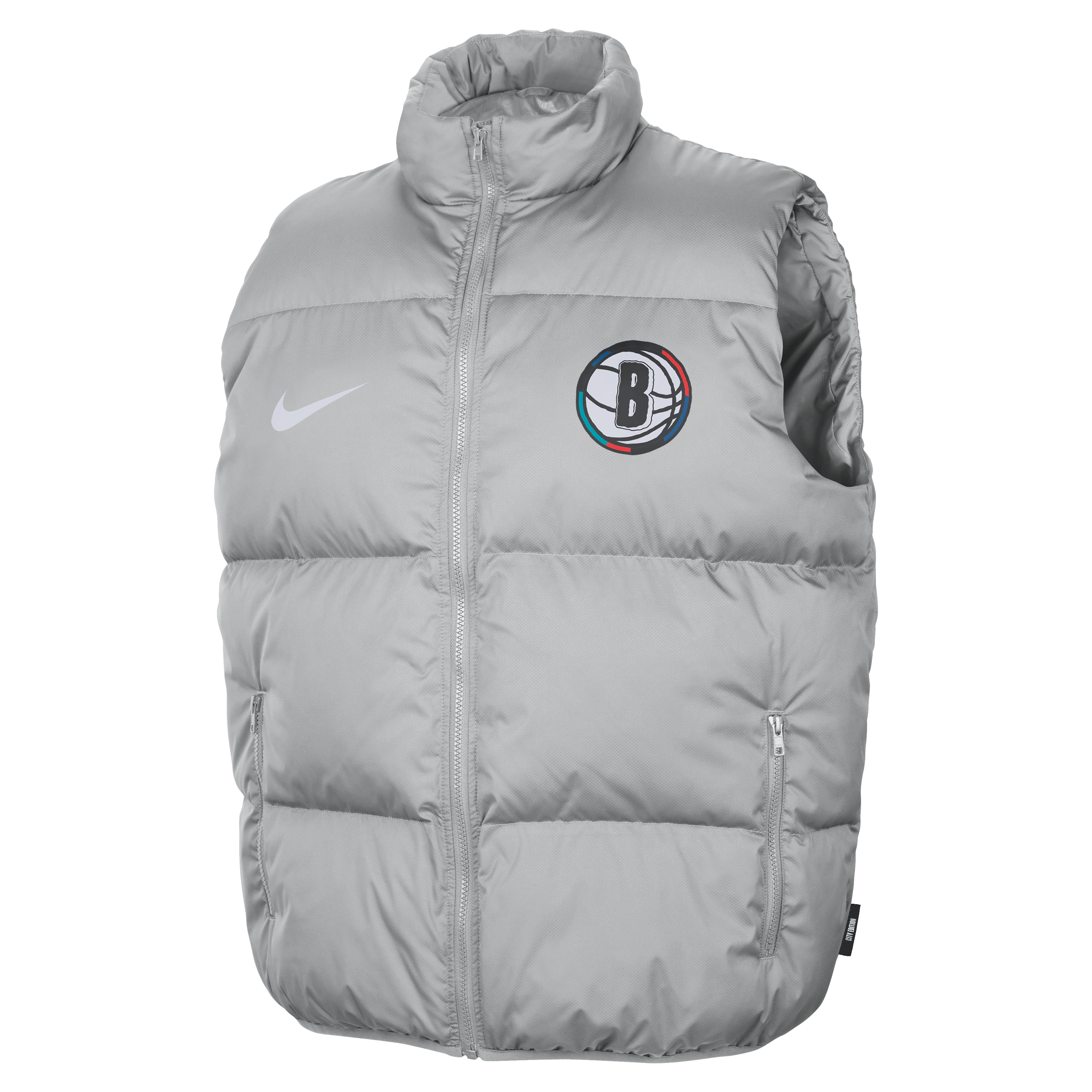 Brooklyn Nets City Edition Men's Nike NBA Puffer Vest