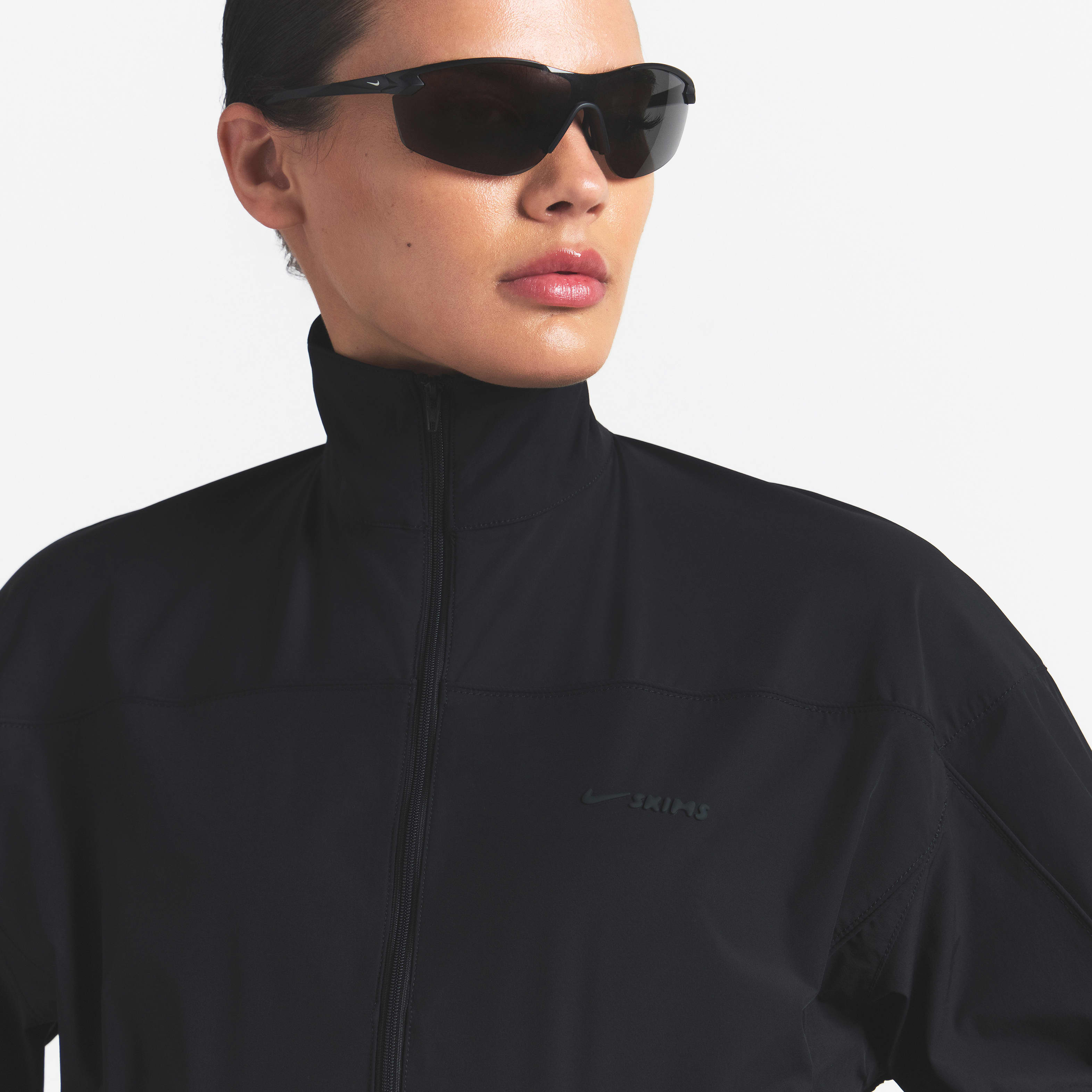 NikeSKIMS Woven Nylon Women's Crop Jacket