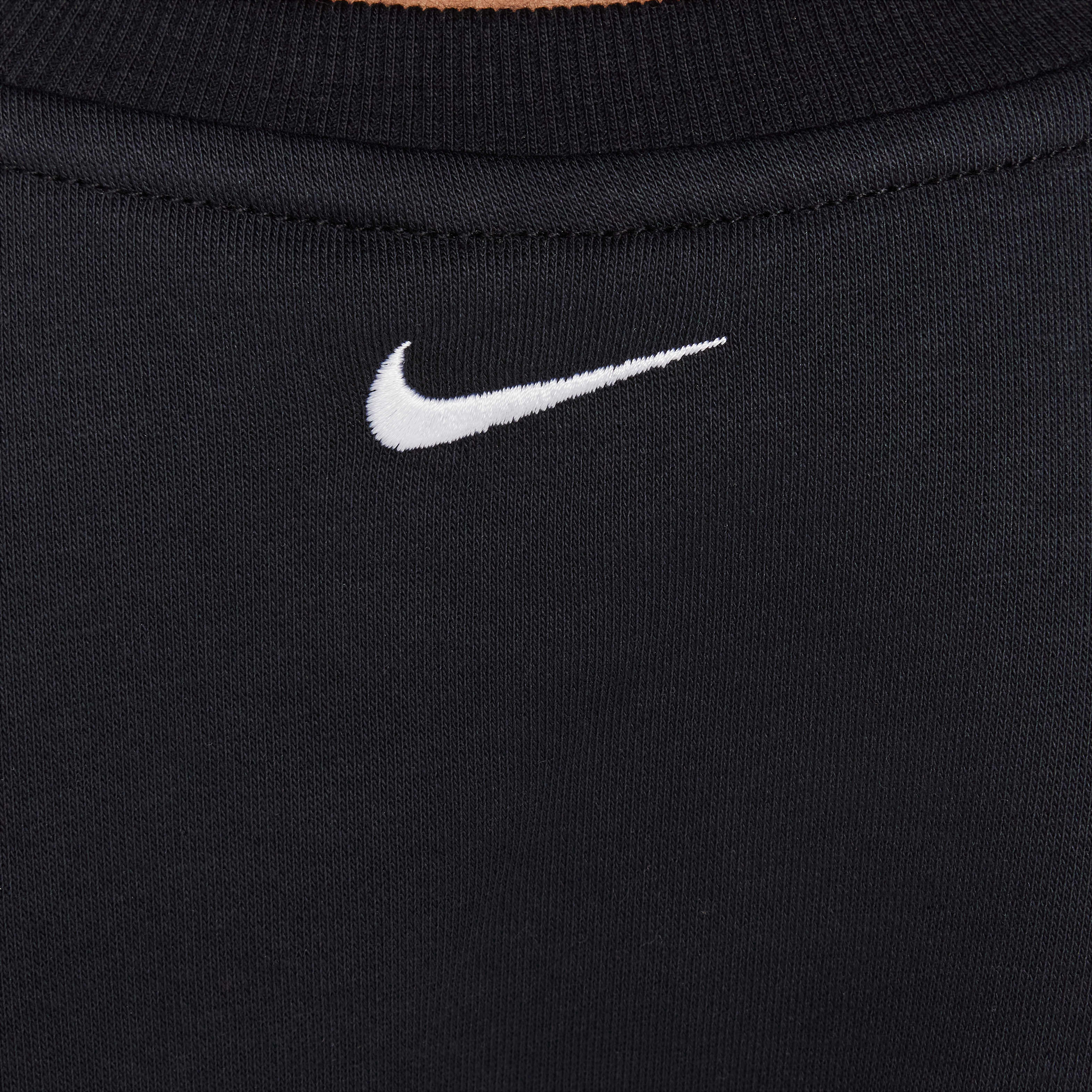 Nike Sportswear Club Girls' French Terry Crew-Neck Sweatshirt