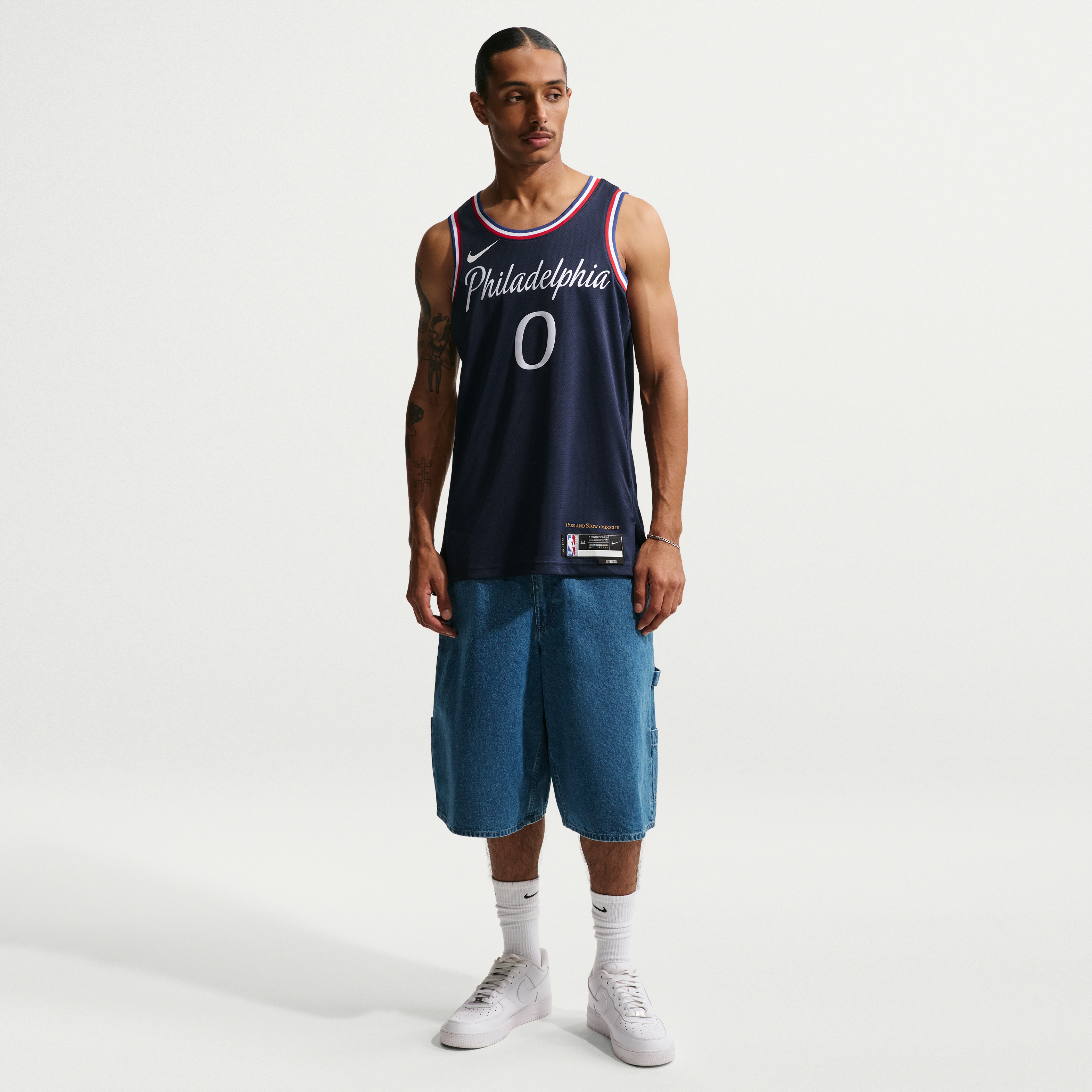 Joel Embiid Philadelphia 76ers City Edition Men's Nike NBA Swingman Jersey