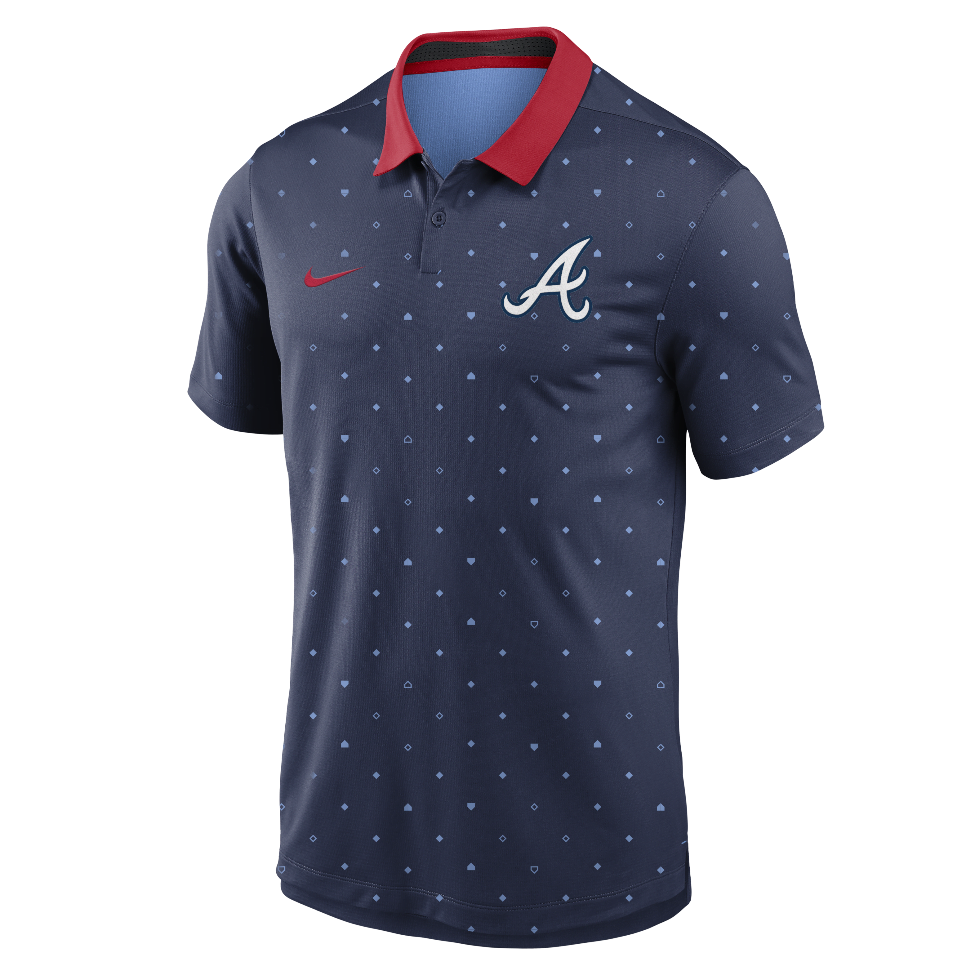 Atlanta Braves Legacy Icon Vapor Men's Nike Dri-FIT MLB Polo