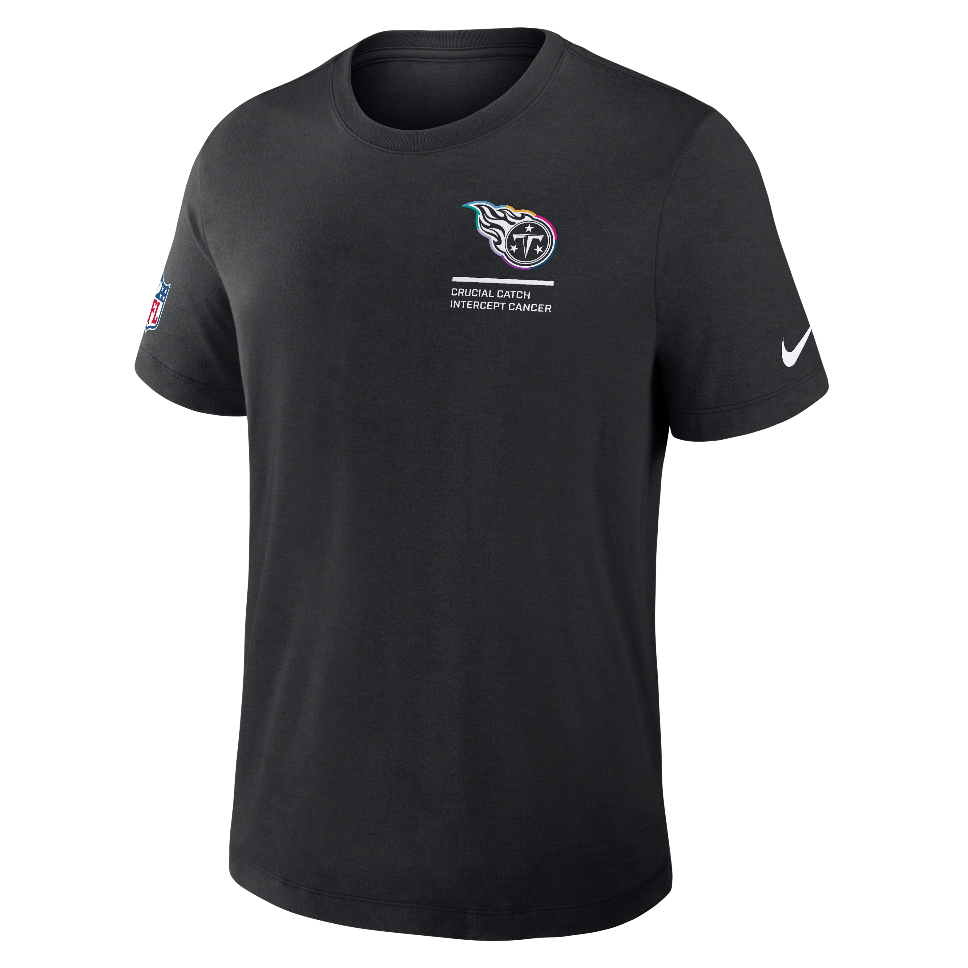 Tennessee Titans Crucial Catch Men's Nike Dri-FIT NFL T-Shirt