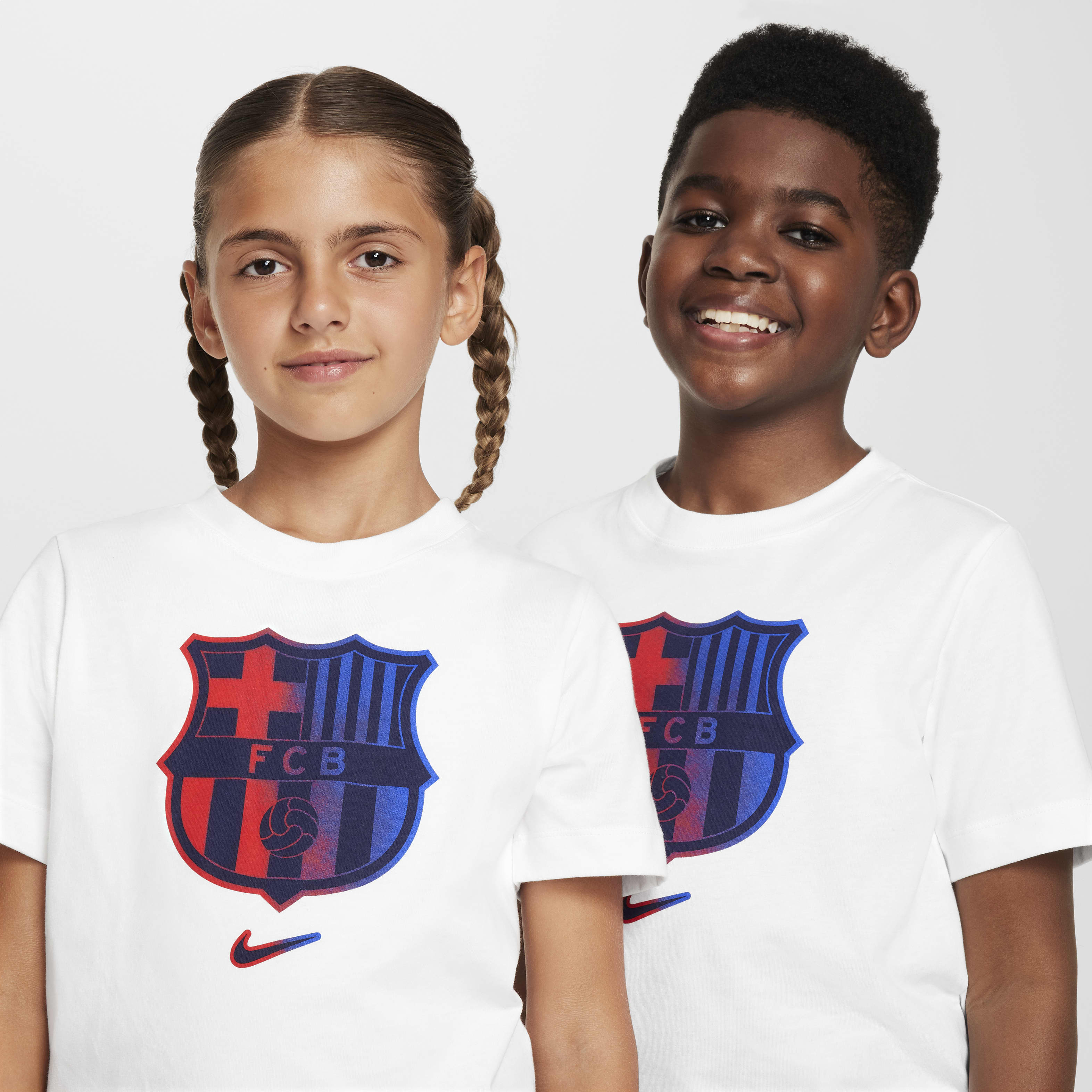 FC Barcelona Big Kids' Nike Soccer T-Shirt