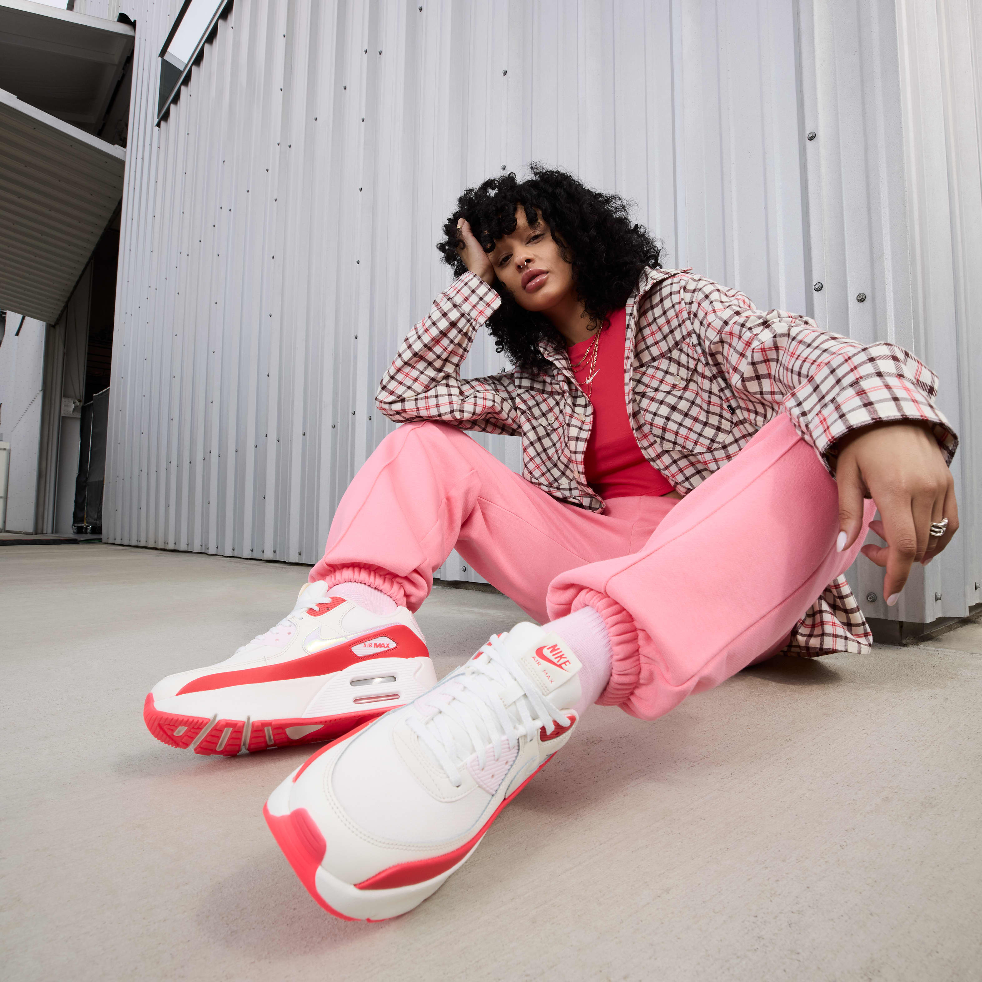 air max 90 pink outfit