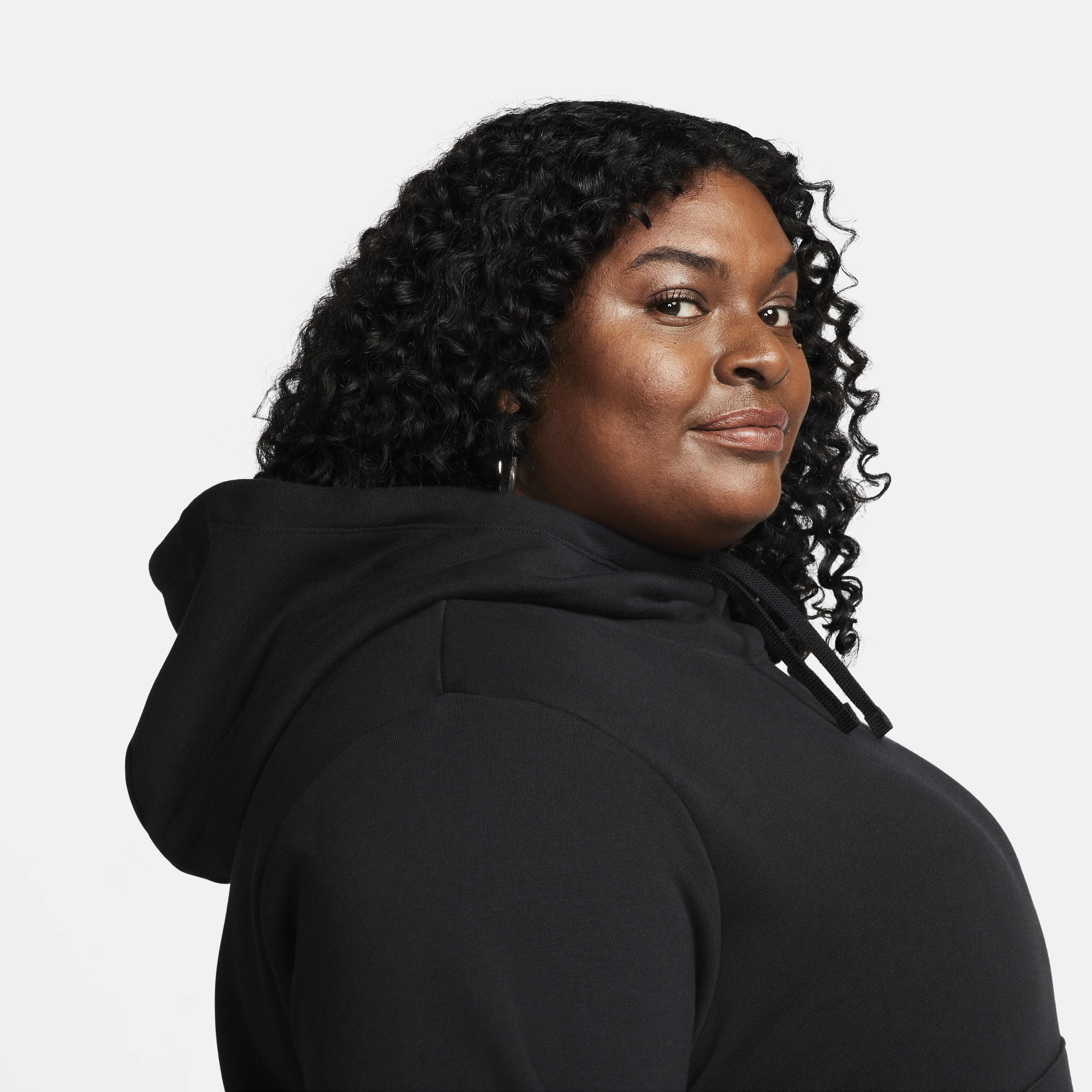 Nike Sportswear Club Fleece Women's Funnel-Neck Hoodie (Plus Size)