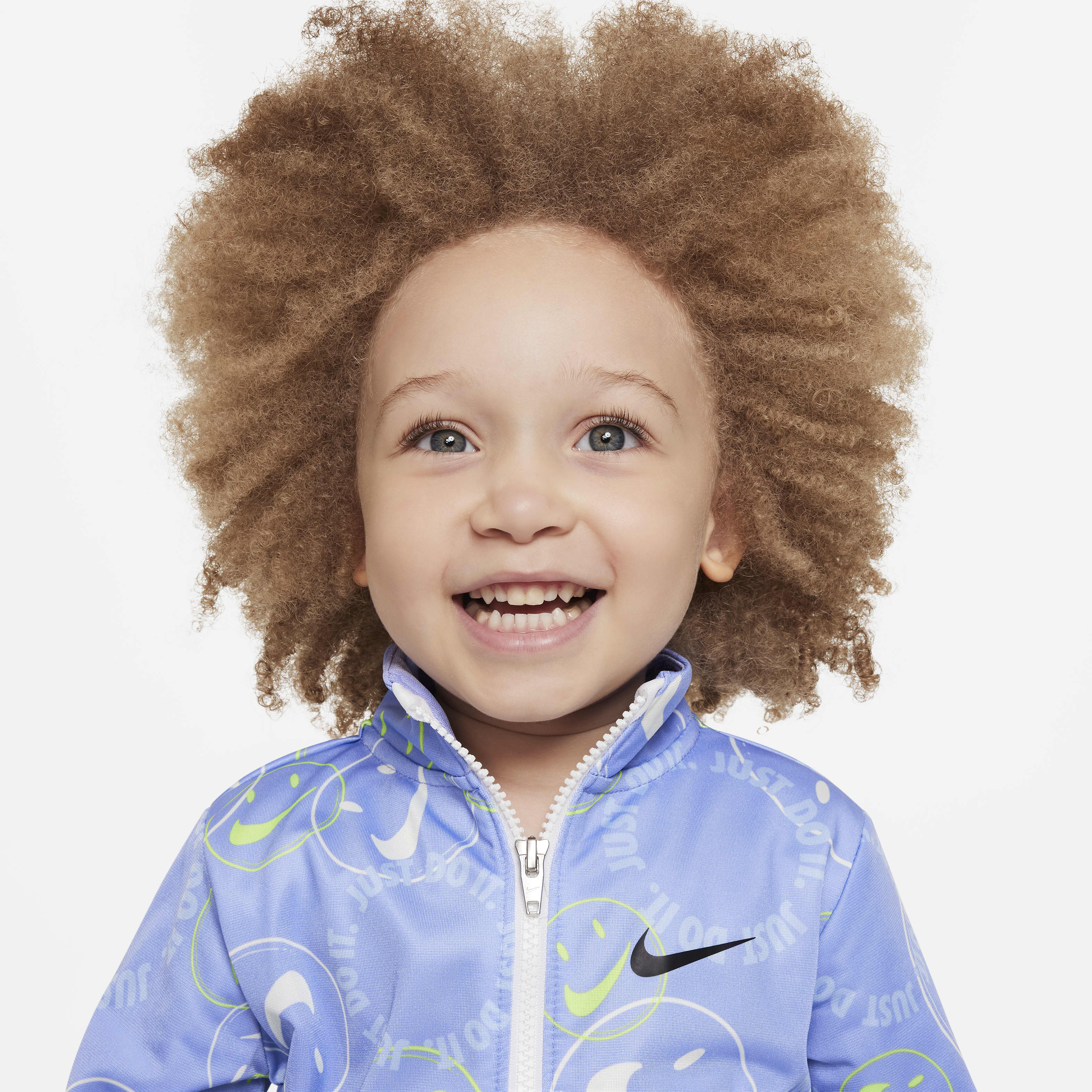 Nike Smiley Swoosh Printed Tricot Set Baby Tracksuit