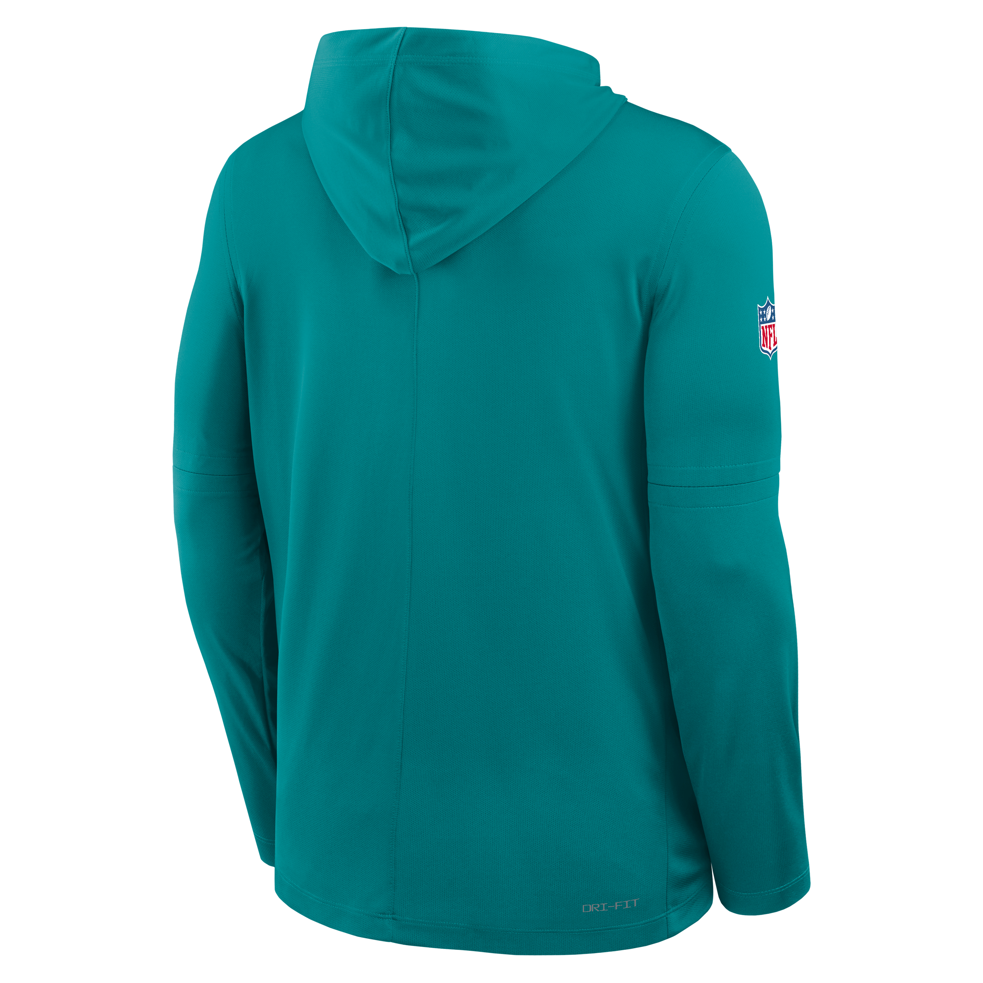 Miami Dolphins Pass Accuracy Men's Nike Dri-FIT NFL Long-Sleeve Hooded Top