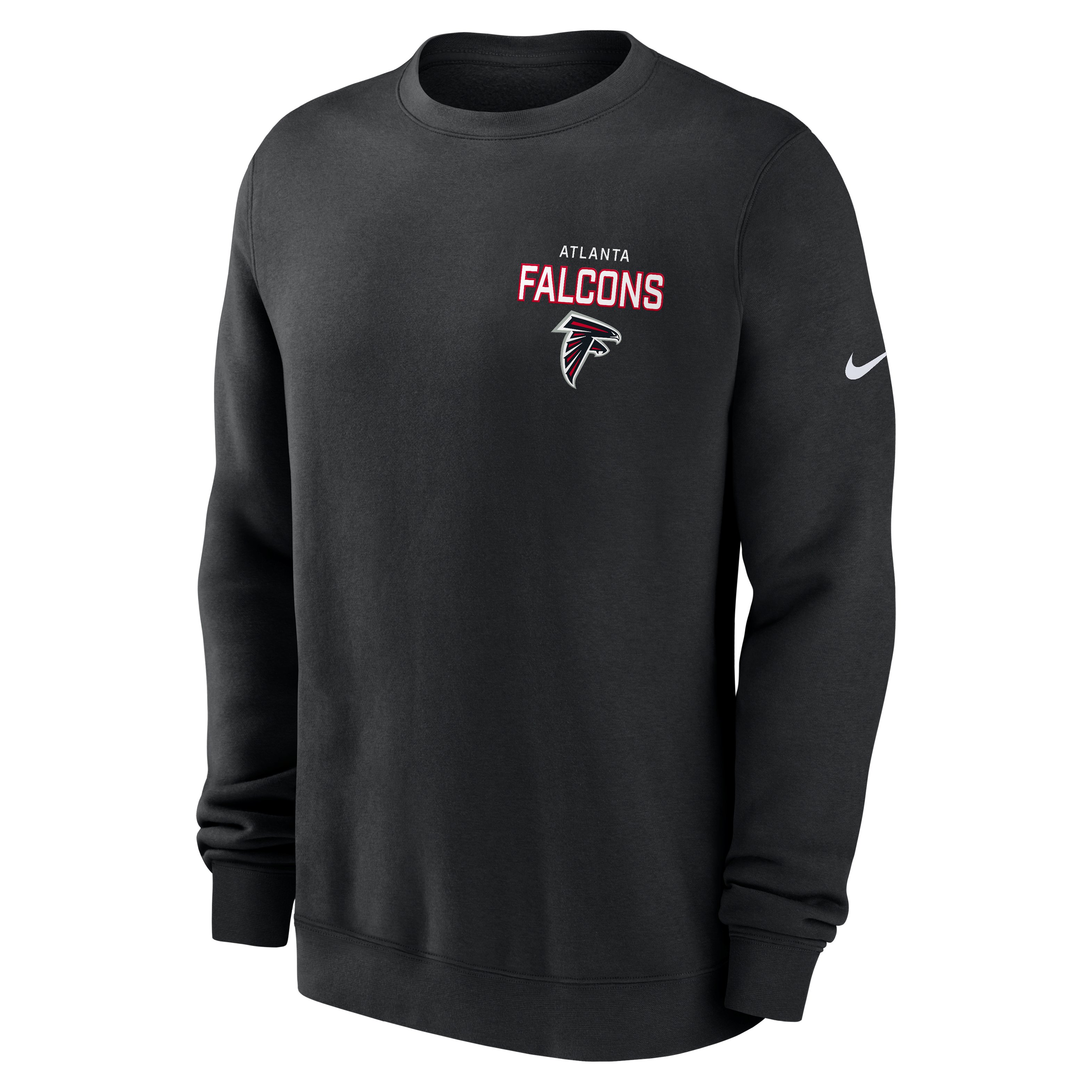 Atlanta Falcons Draw Block Club Men's Nike NFL Pullover Crew