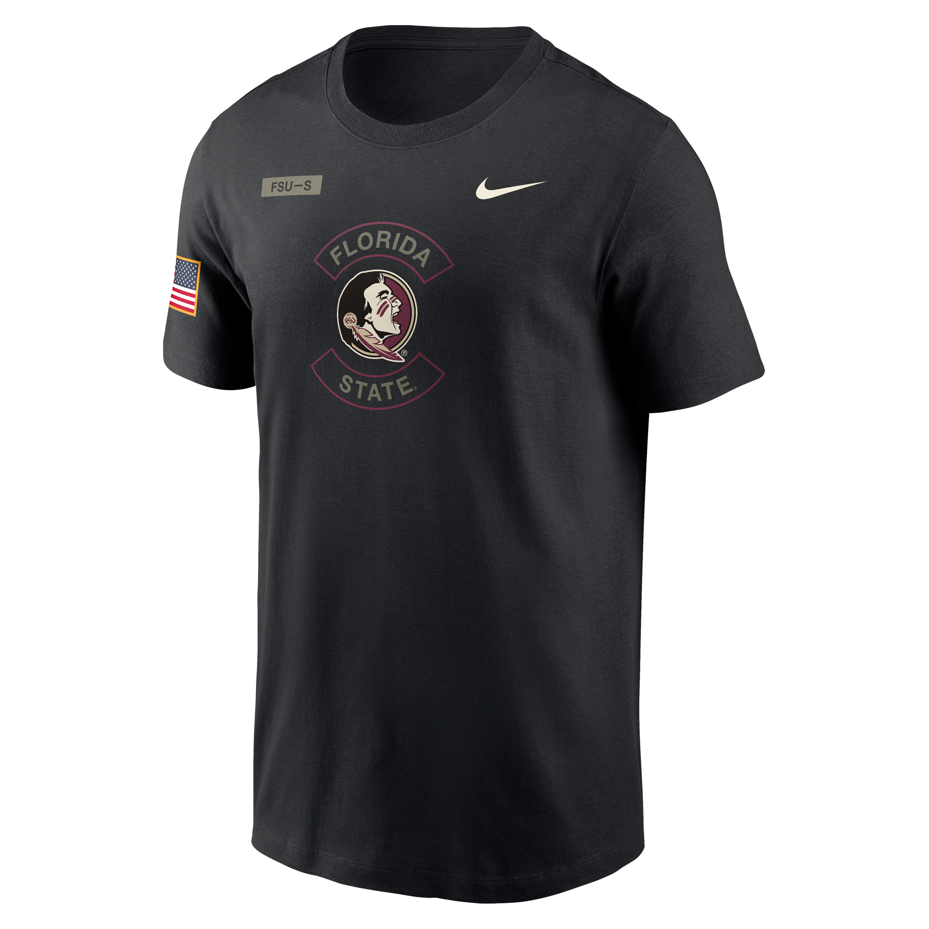 Florida State Military Appreciation Men's Nike Dri-FIT College T-Shirt