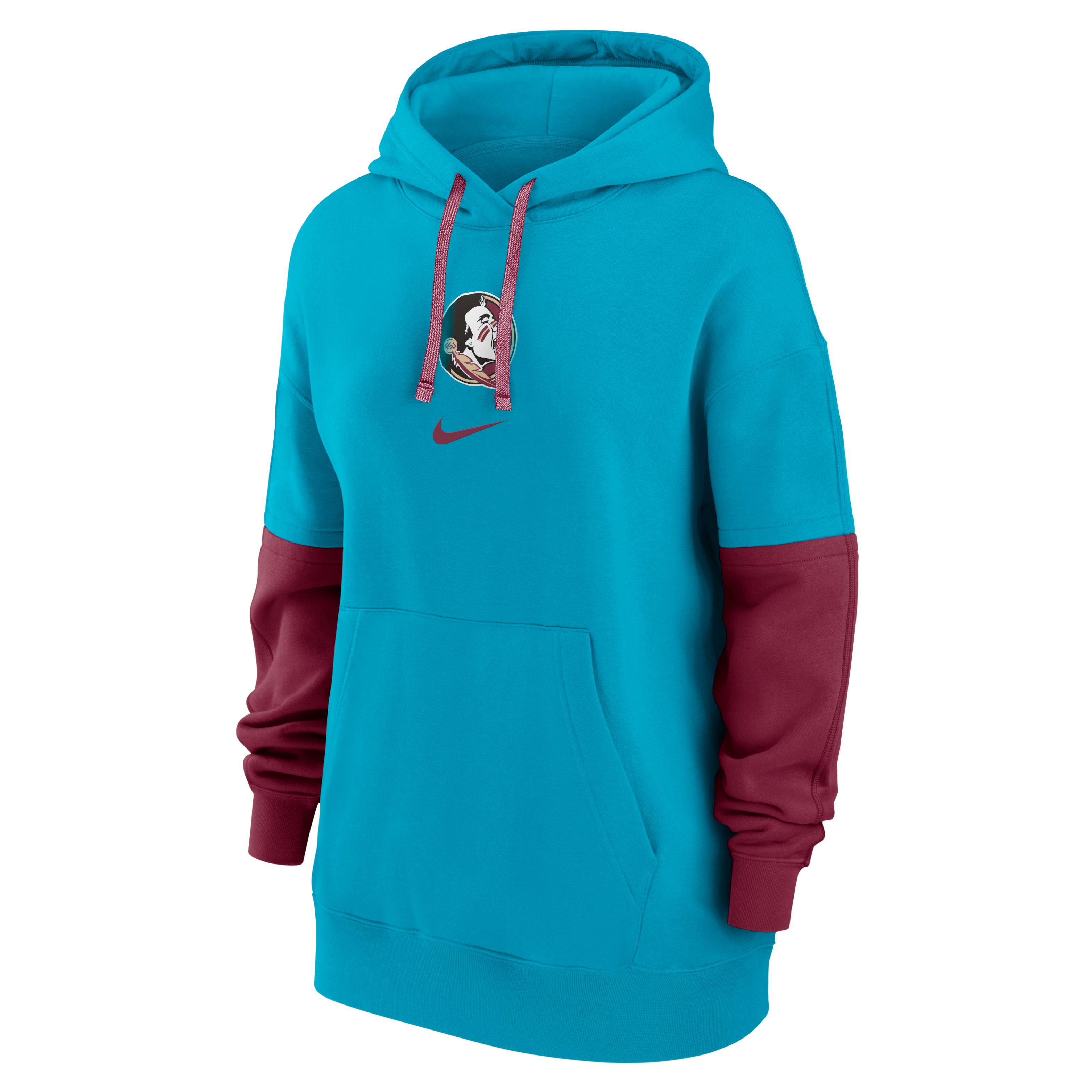 Florida State Seminoles Sideline Essential Women's Nike College Pullover Hoodie
