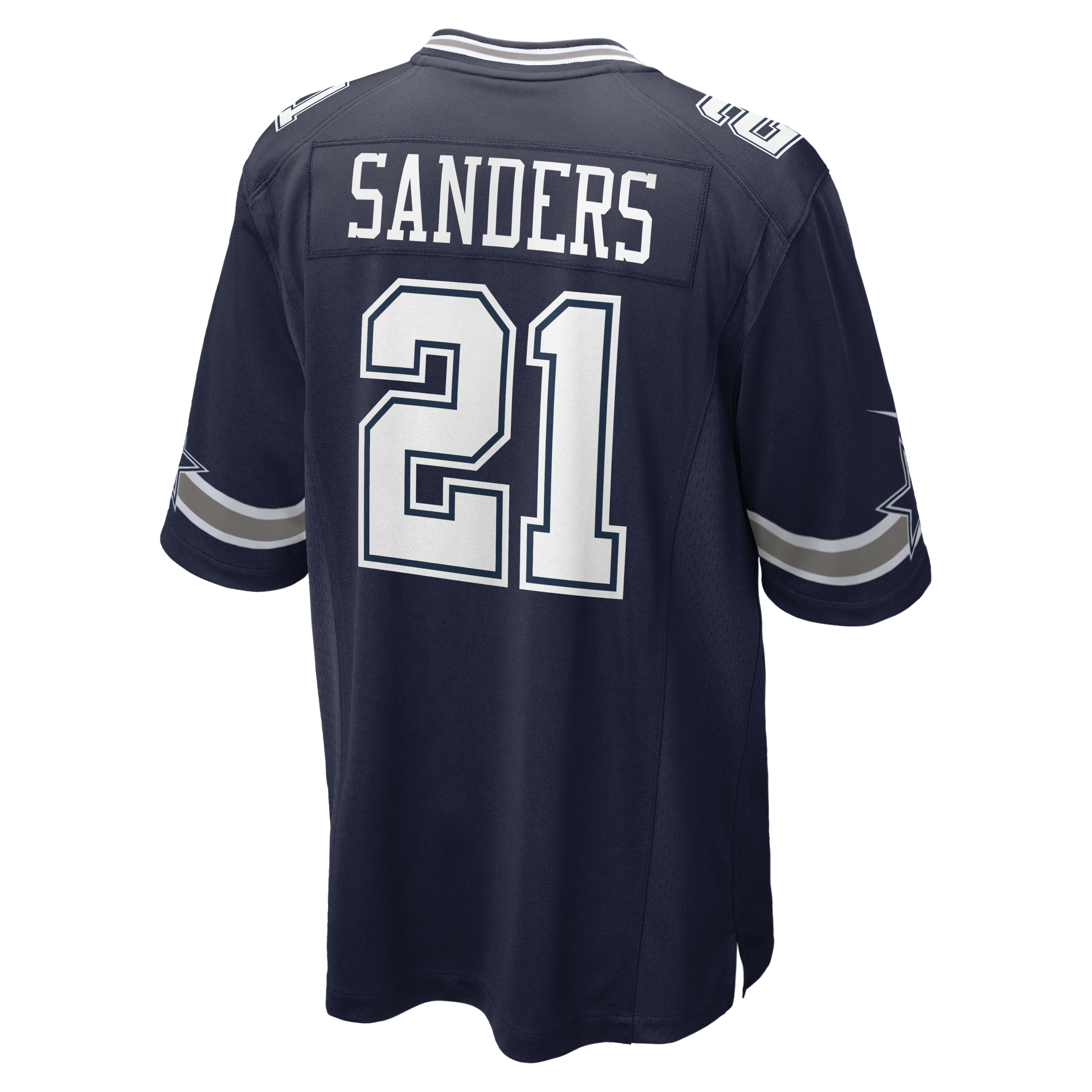 Deion Sanders Dallas Cowboys Retired Men's Nike NFL Game Jersey