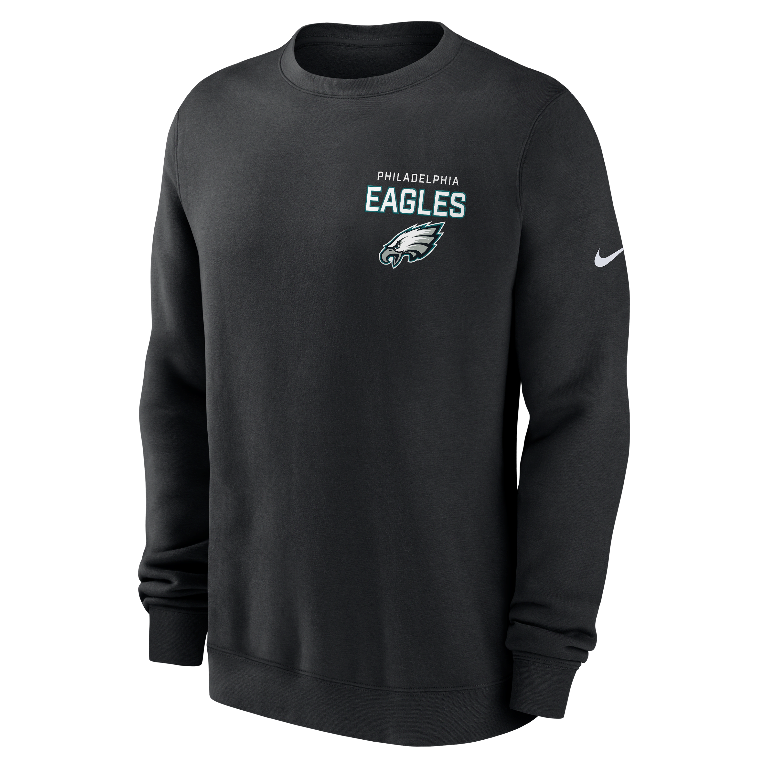 Philadelphia Eagles Draw Block Club Men's Nike NFL Pullover Crew