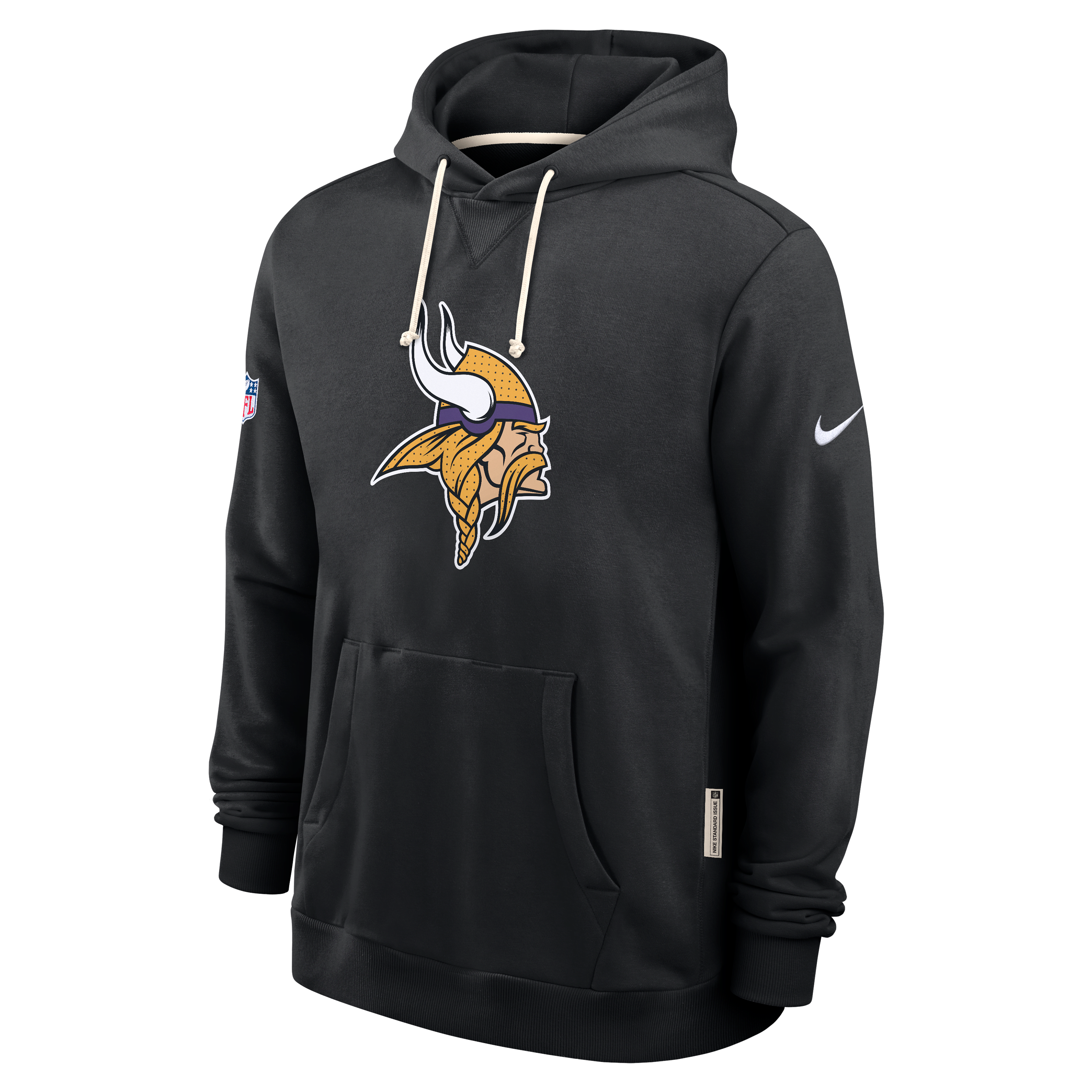 Minnesota Vikings Initial Home Sideline Men's Nike Dri-FIT NFL Pullover Hoodie