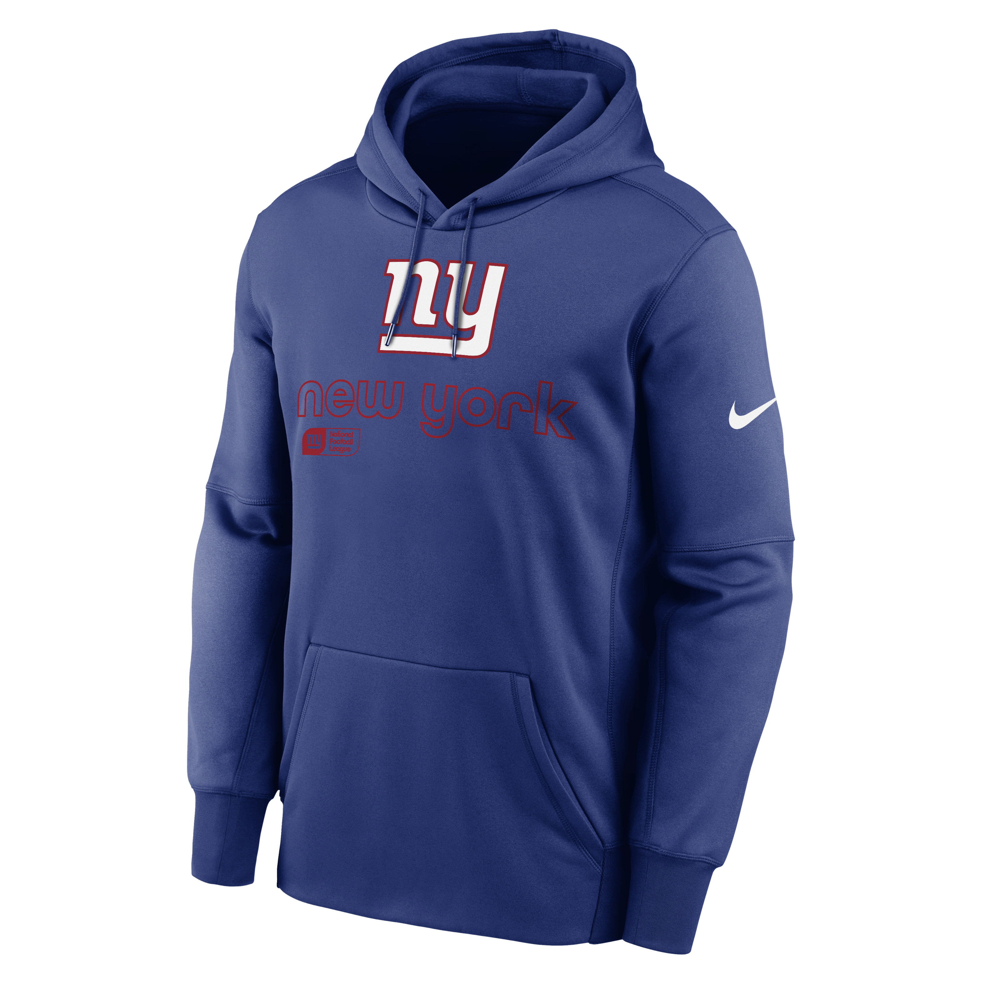 New York Giants Icon Men’s Nike Therma NFL Pullover Hoodie