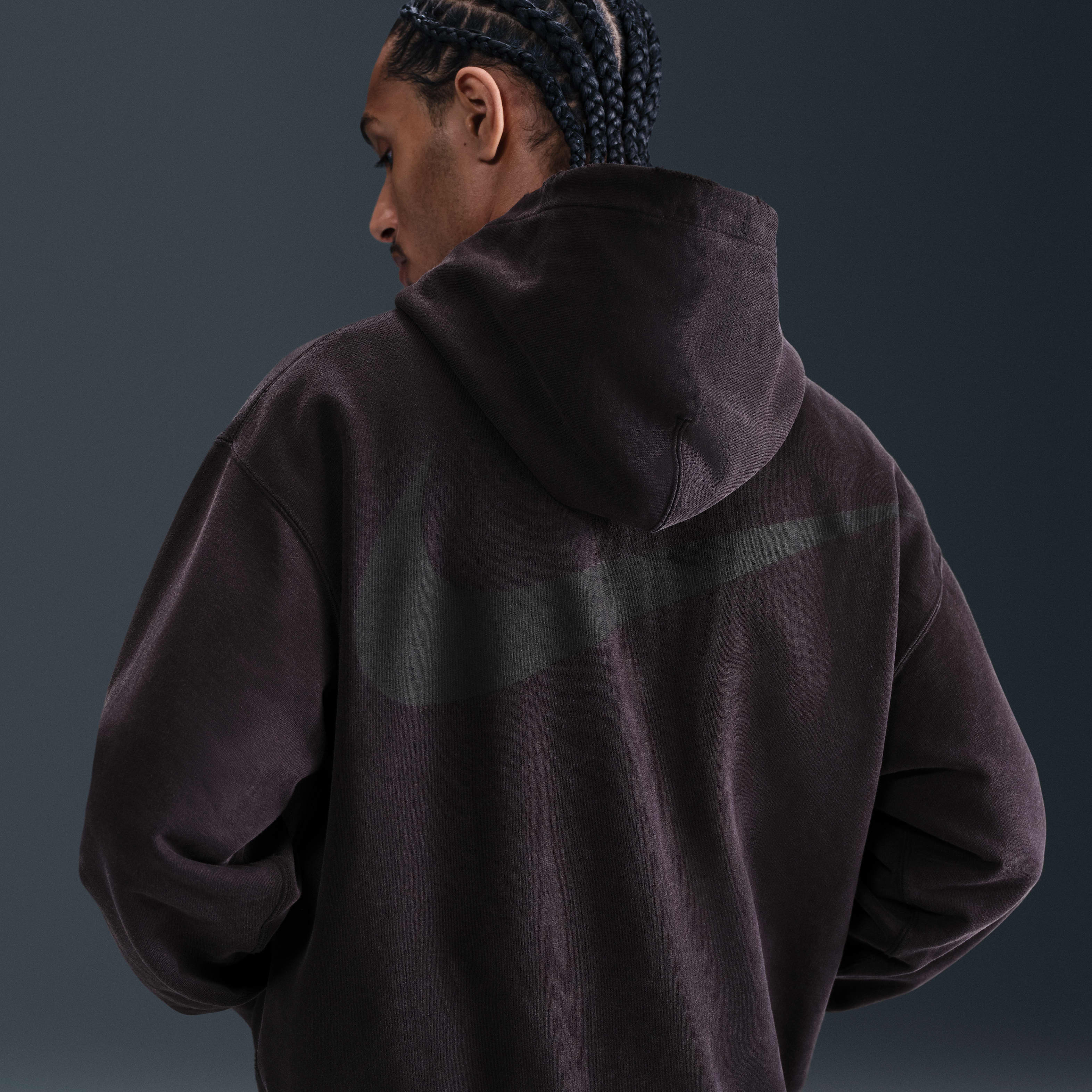 Nike Solo Swoosh Men's French Terry Pullover Hoodie