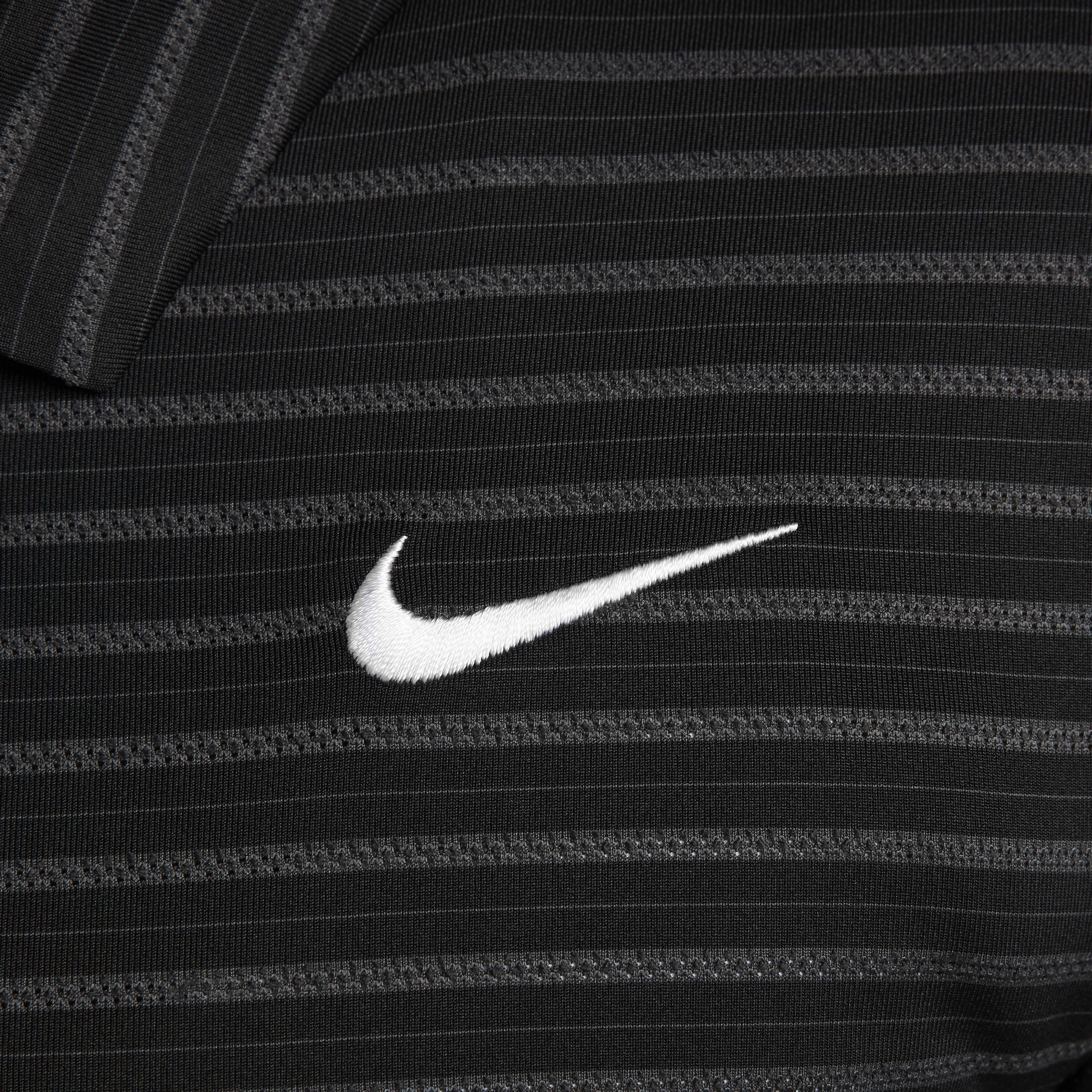 Nike Victory Women's Dri-FIT Short-Sleeve Striped Golf Polo