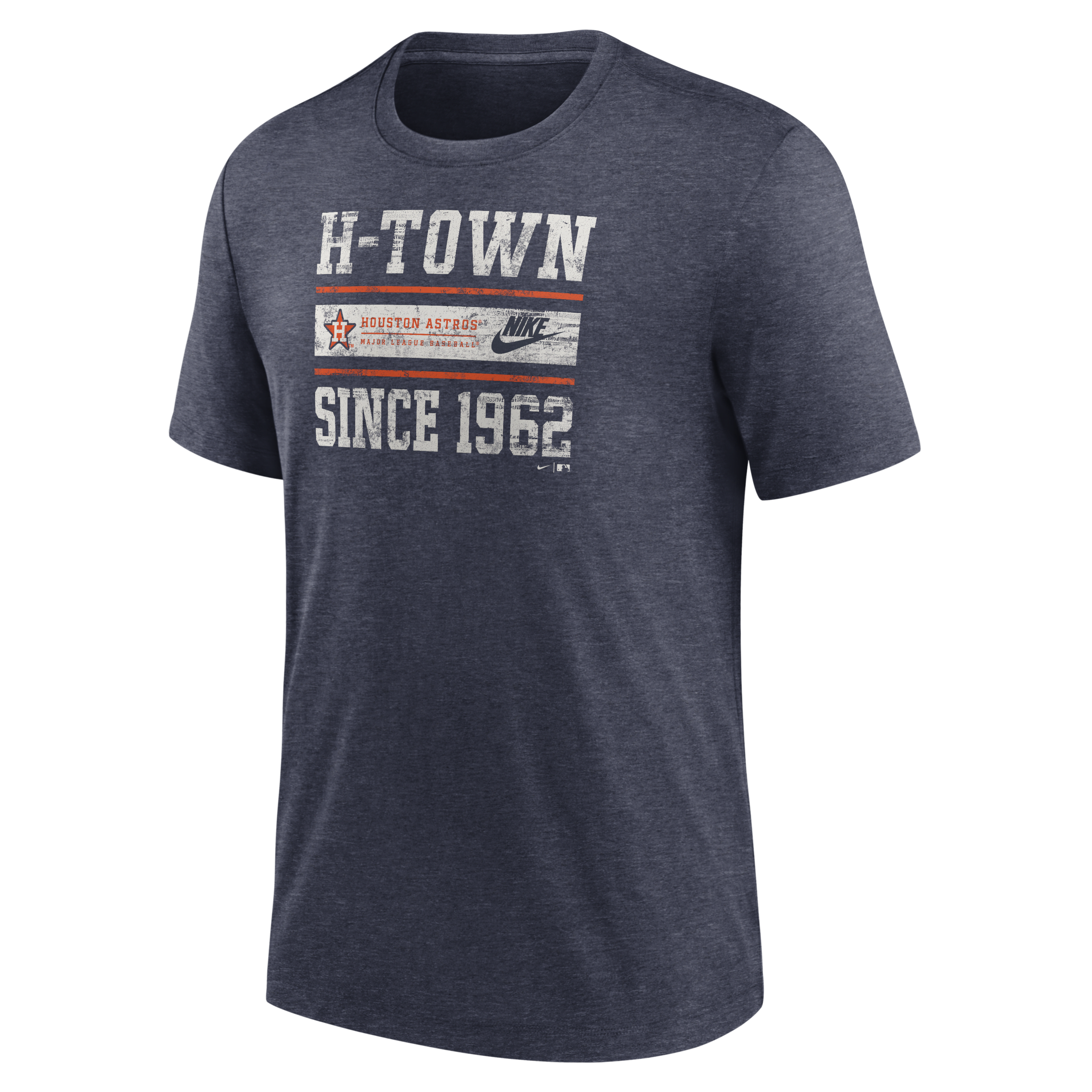 Houston Astros Cooperstown Local Stack Men's Nike MLB T-Shirt