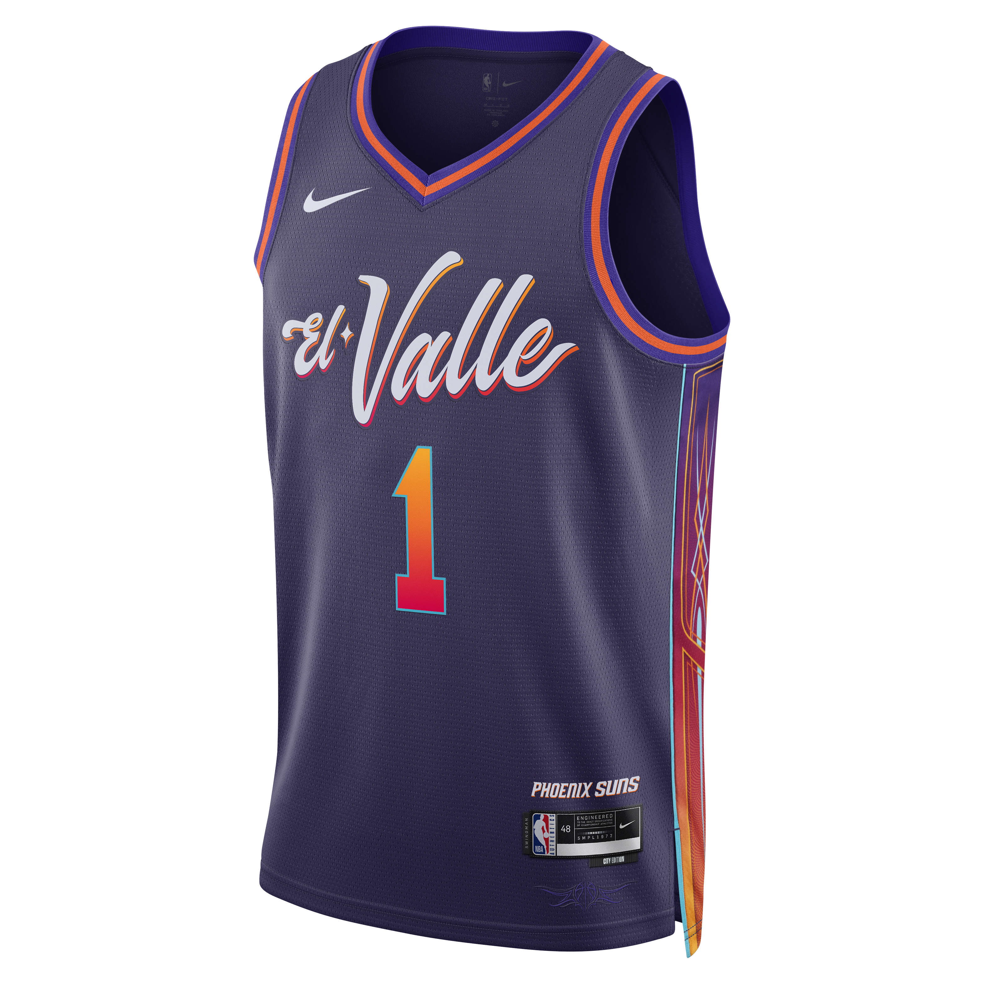 Kevin Durant Phoenix Suns City Edition 2023/24 Men's Nike Dri-FIT NBA Swingman Jersey