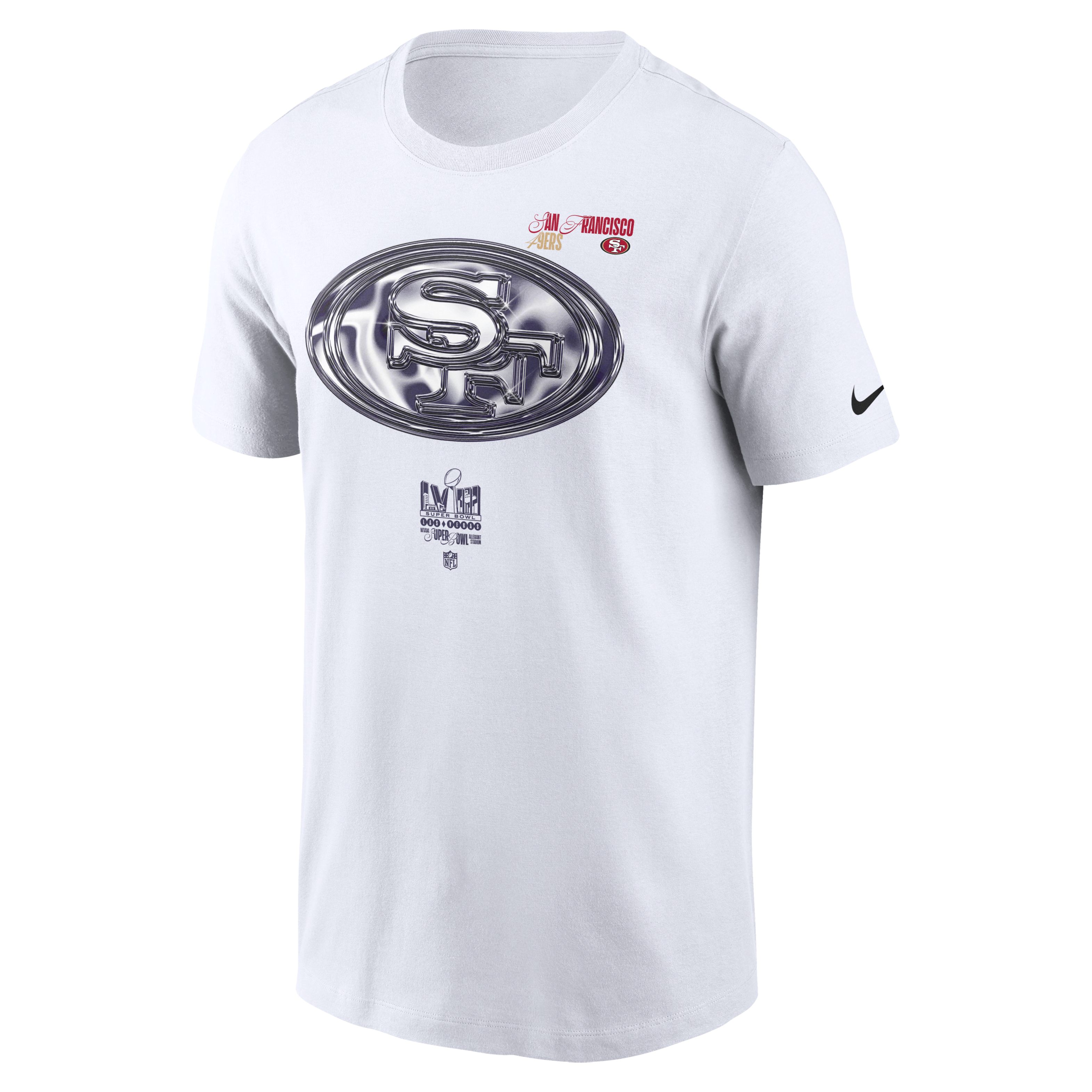 San Francisco 49ers Super Bowl LVIII Opening Night Men's Nike NFL T-Shirt