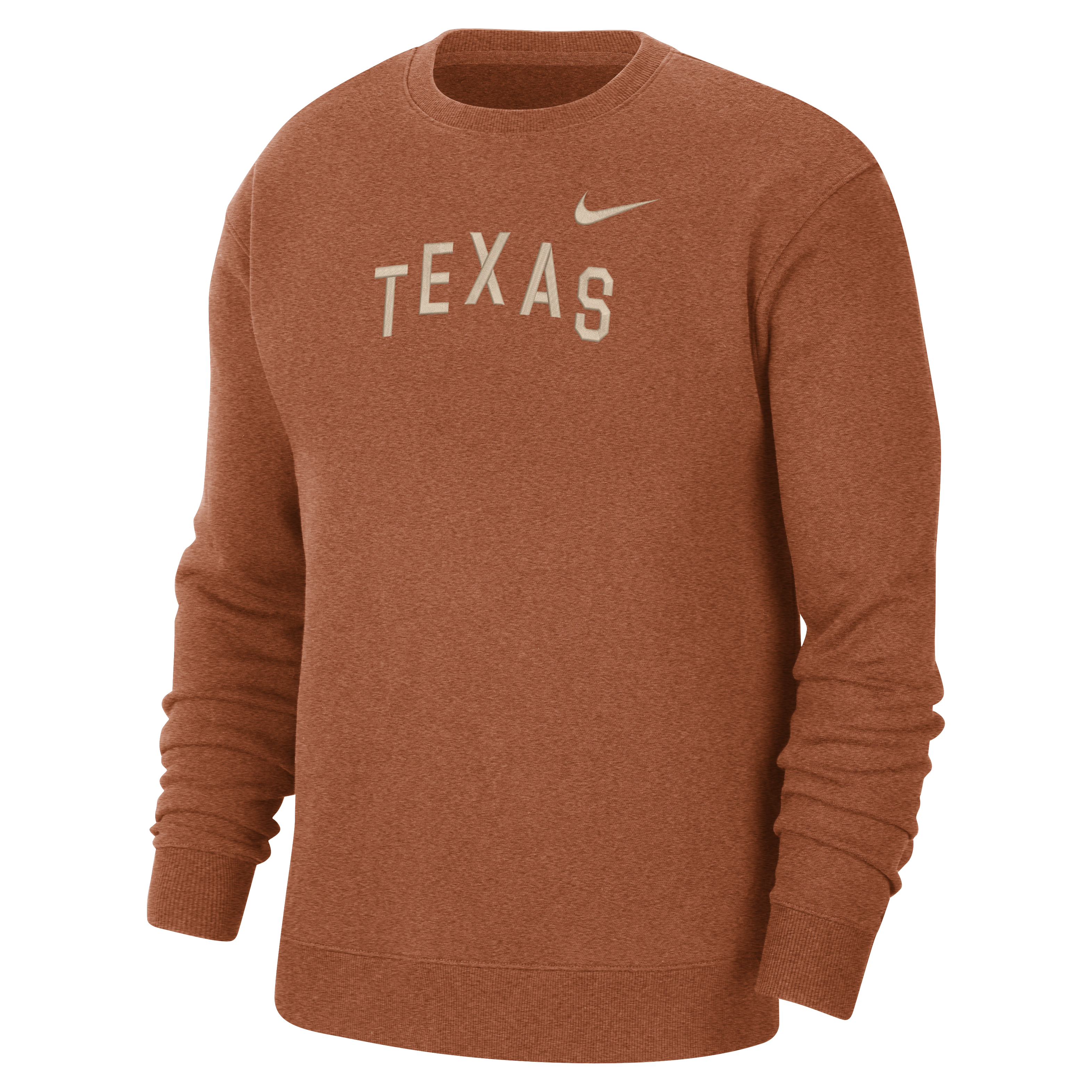 Texas Men's Nike College Crew-Neck Sweatshirt