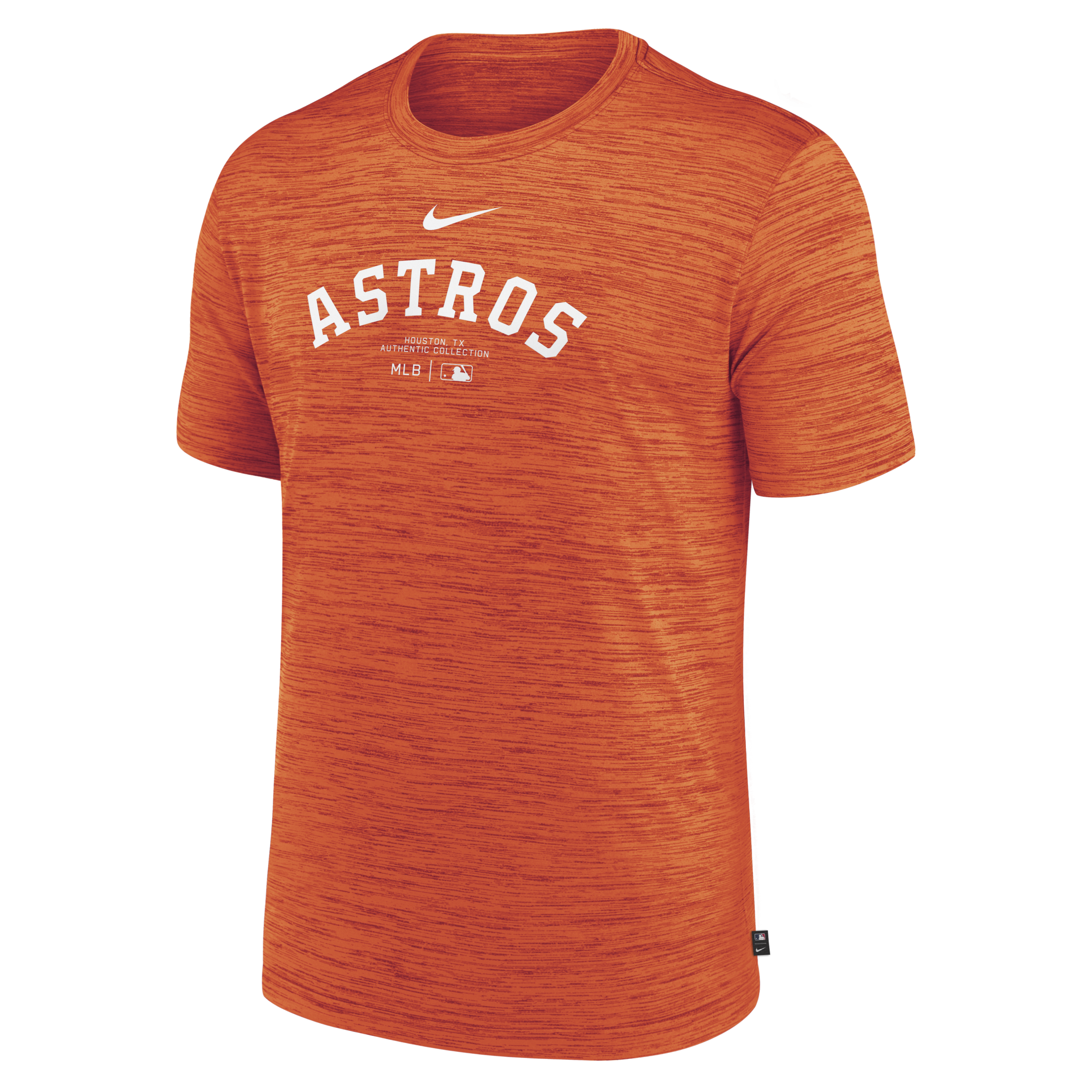 Houston Astros Authentic Collection Practice Velocity Men's Nike Dri-FIT MLB T-Shirt