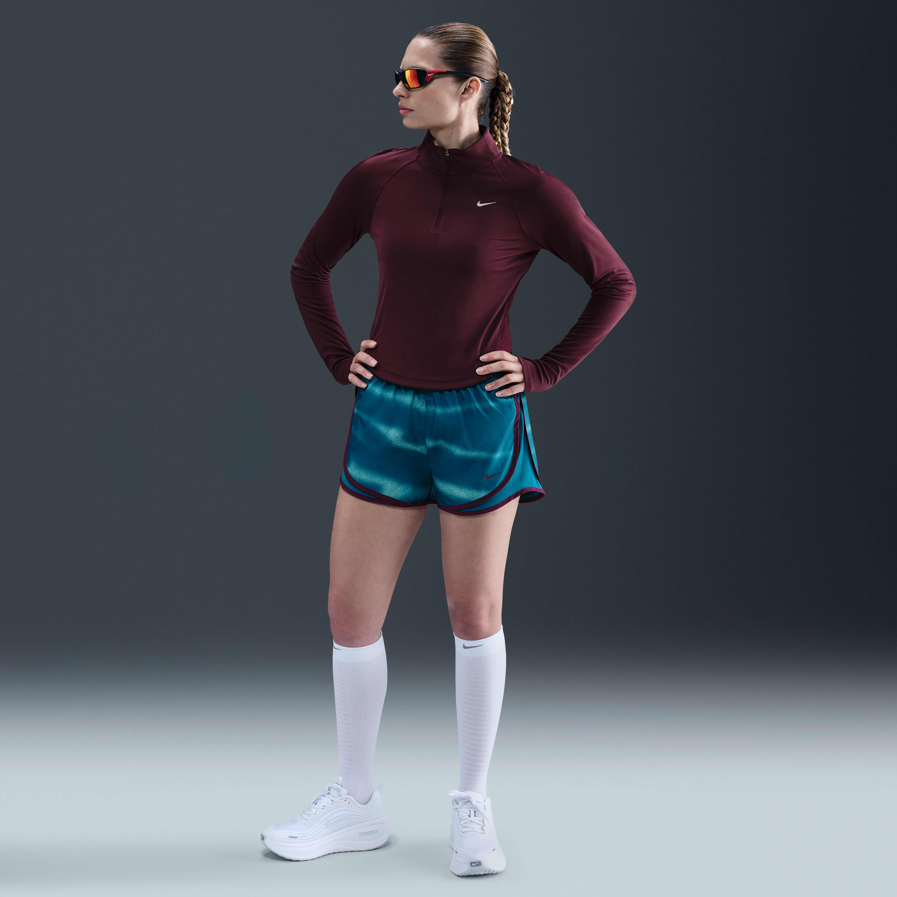 Nike Tempo Women's Dri-FIT Mid-Rise Brief-Lined Running Shorts