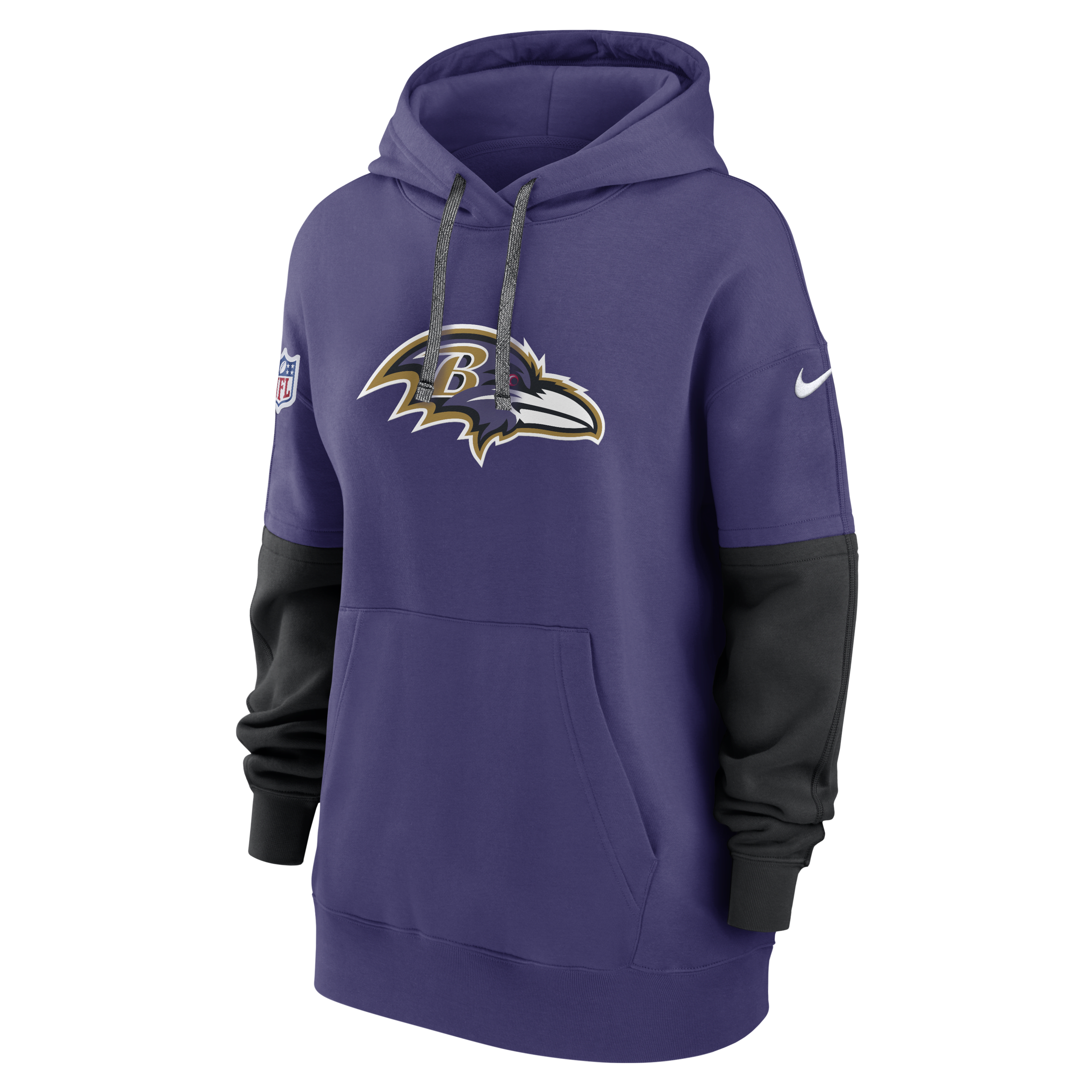 Baltimore Ravens Sideline Essential Women's Nike NFL Pullover Hoodie