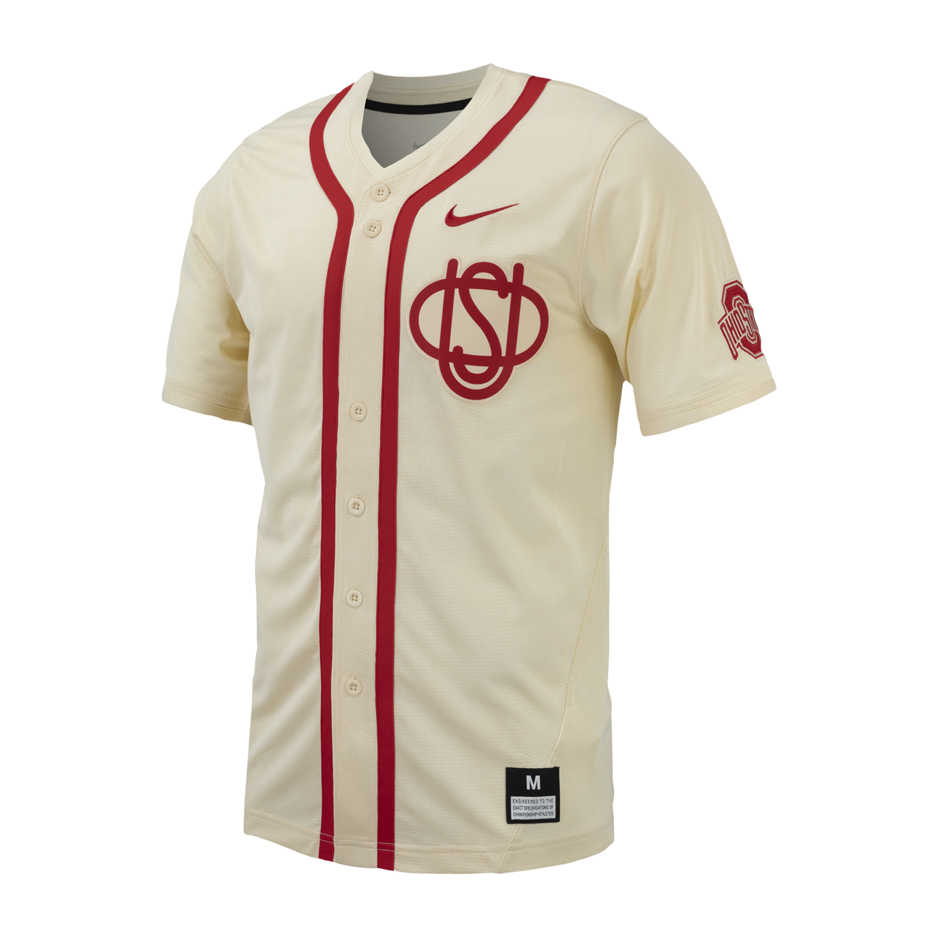 Ohio State Men's Nike College Replica Baseball Jersey