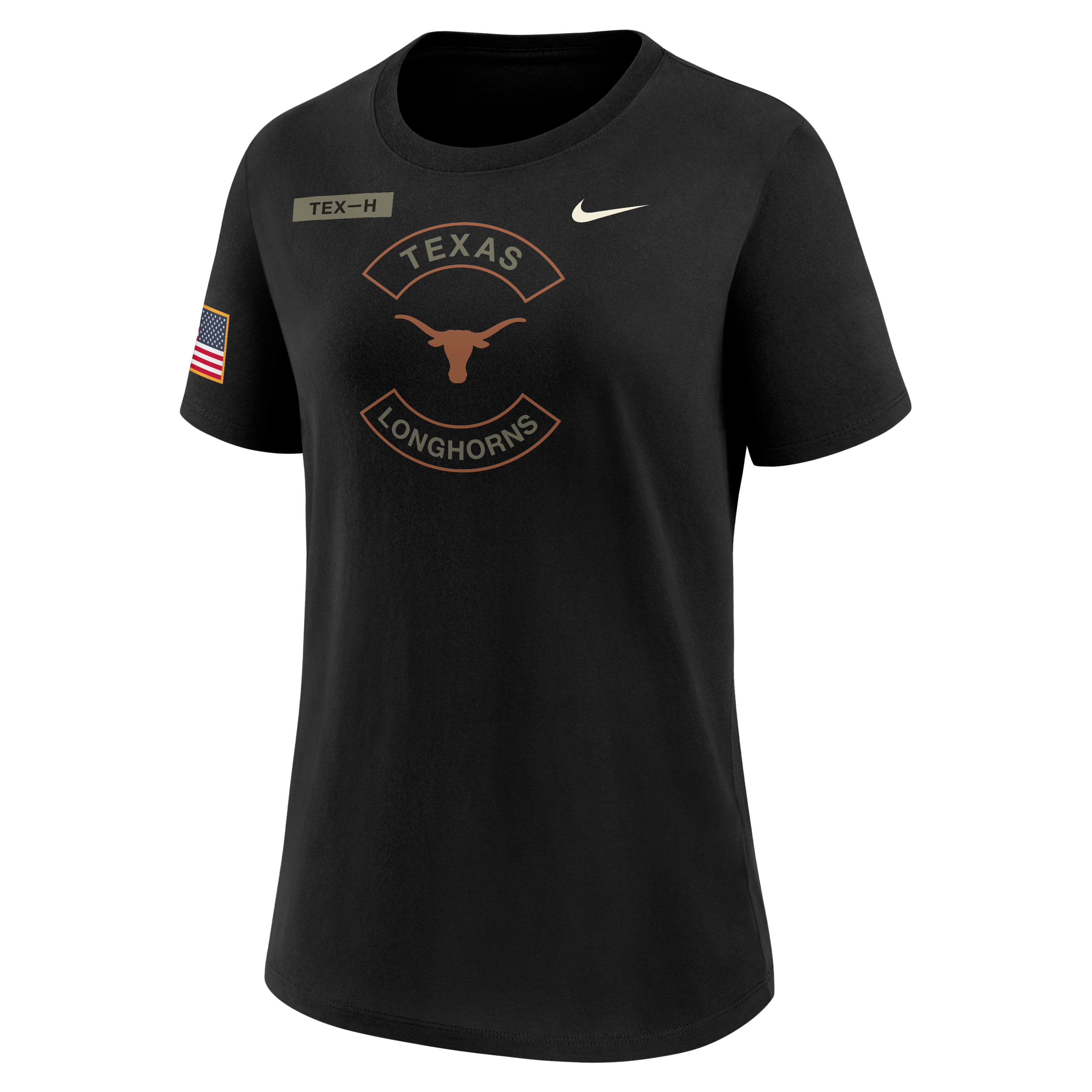 Texas Military Appreciation Women's Nike Dri-FIT College T-Shirt