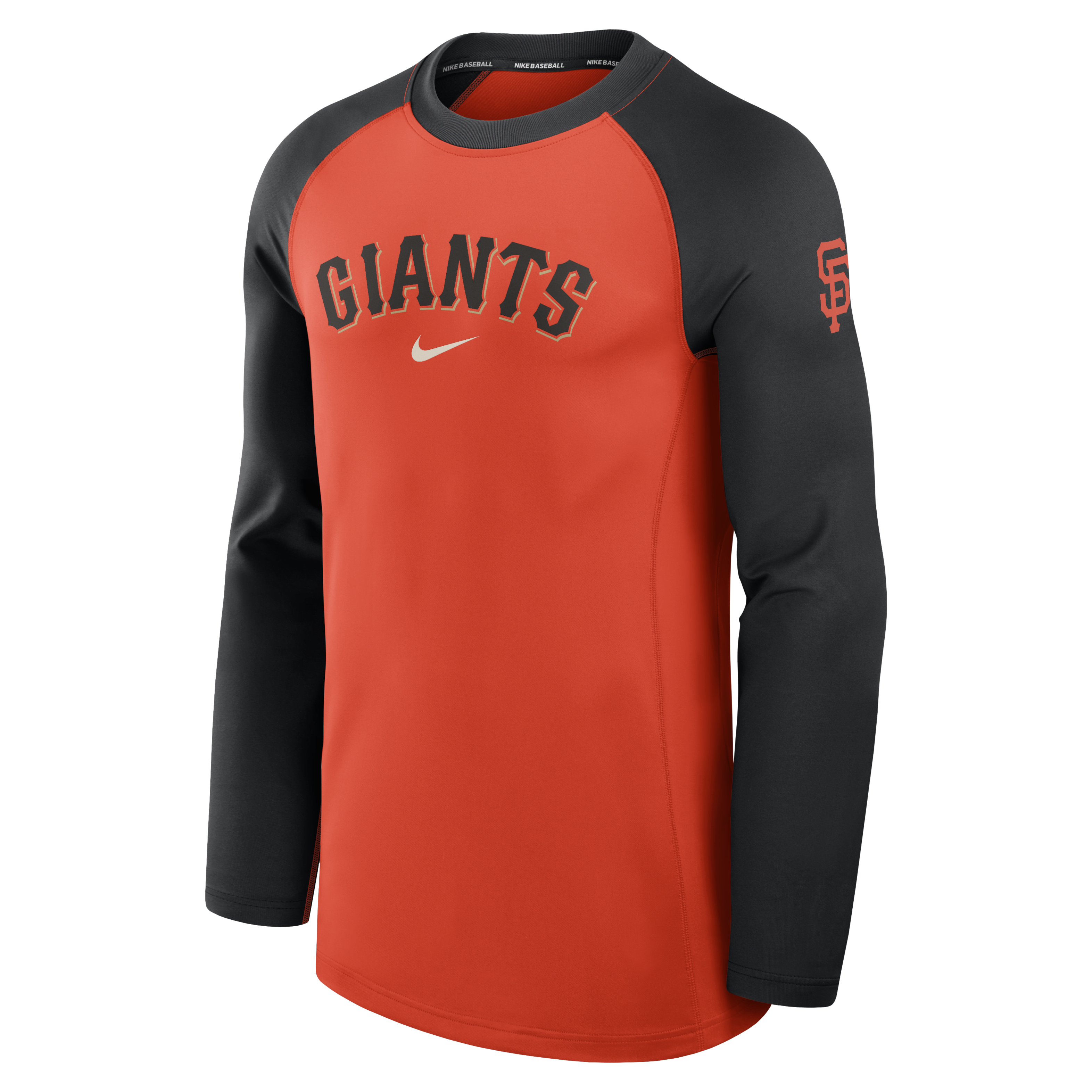 San Francisco Giants Authentic Collection Game Time Men's Nike Dri-FIT MLB Long-Sleeve T-Shirt