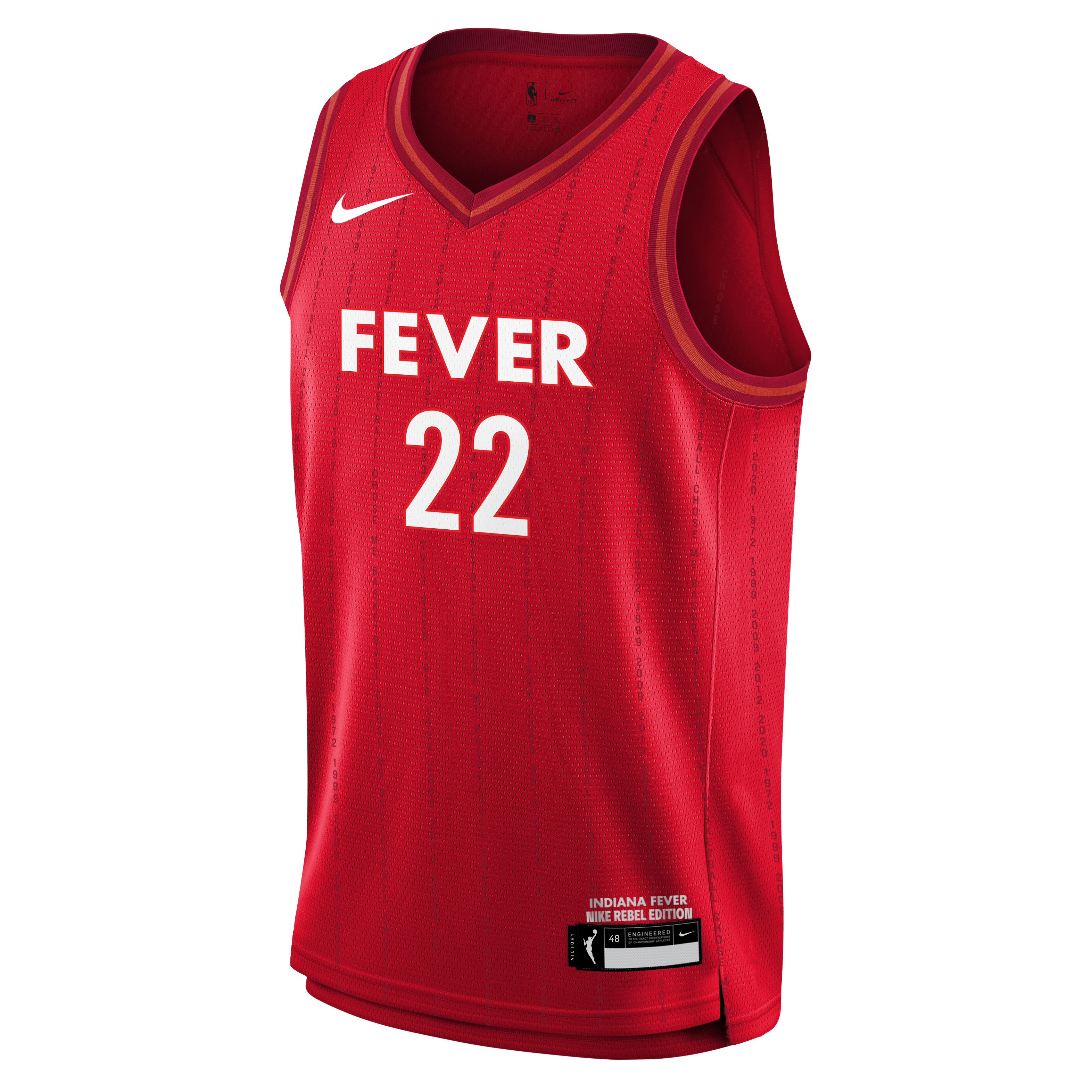 Caitlin Clark Indiana Fever Rebel Edition Big Kids' Nike WNBA Swingman Jersey