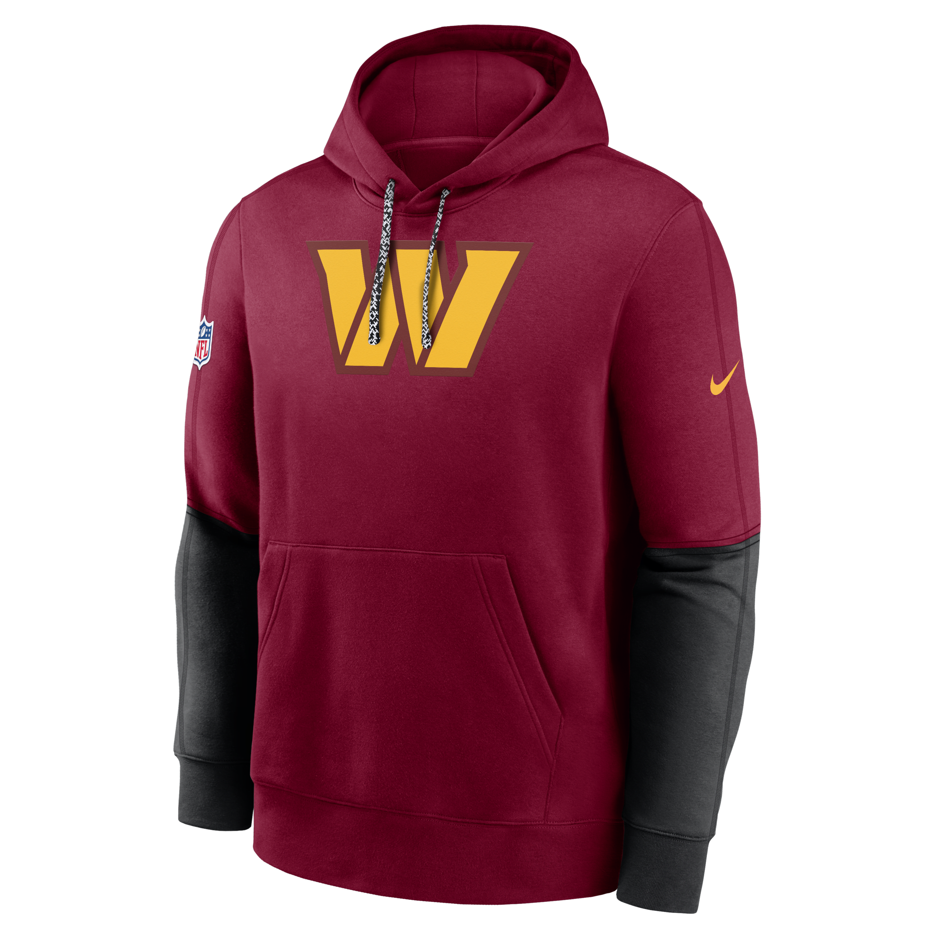 Washington Commanders Sideline Team Issue Club Men's Nike NFL Pullover Hoodie