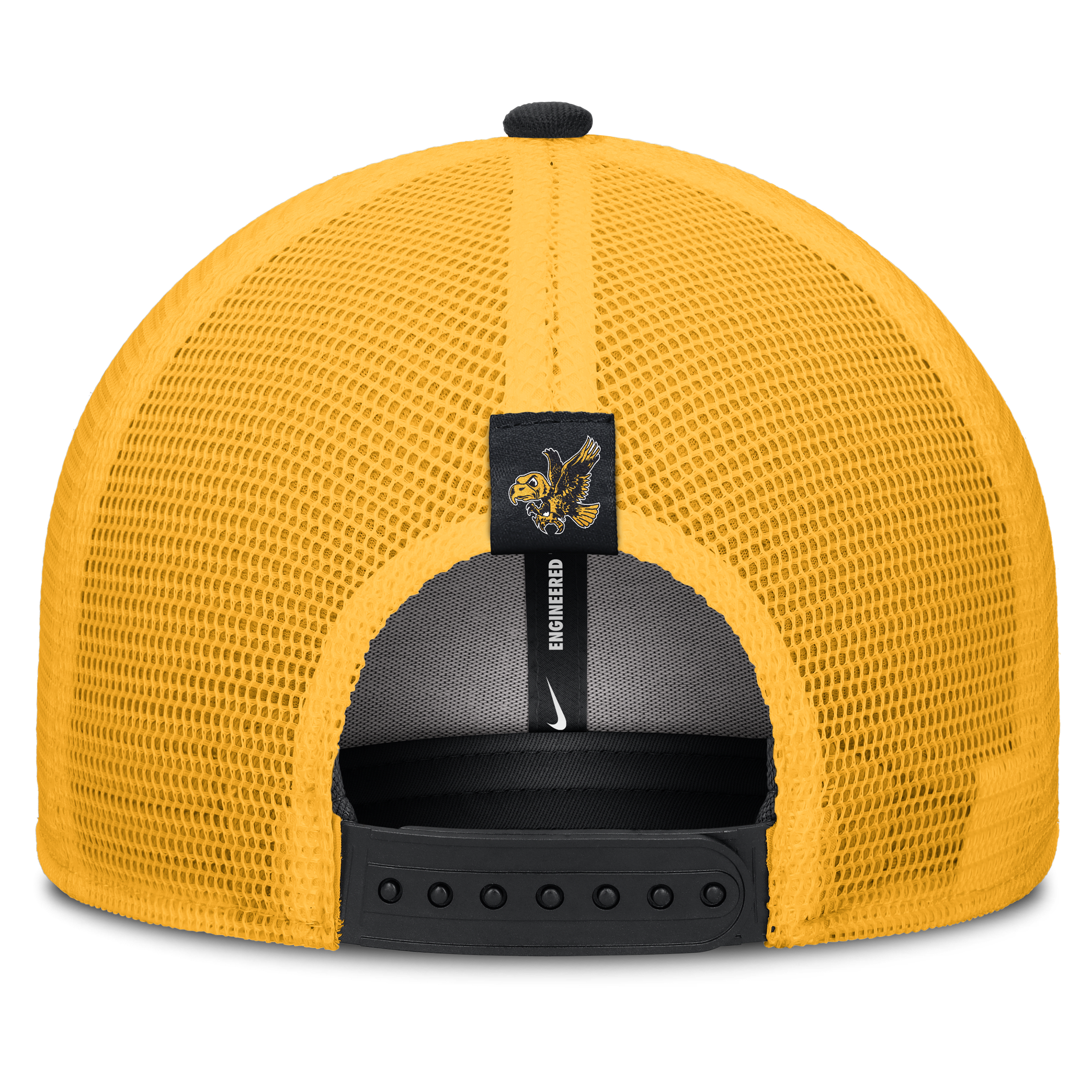 Iowa Legacy Arch Rise Men's Nike Dri-FIT College Trucker Adjustable Hat