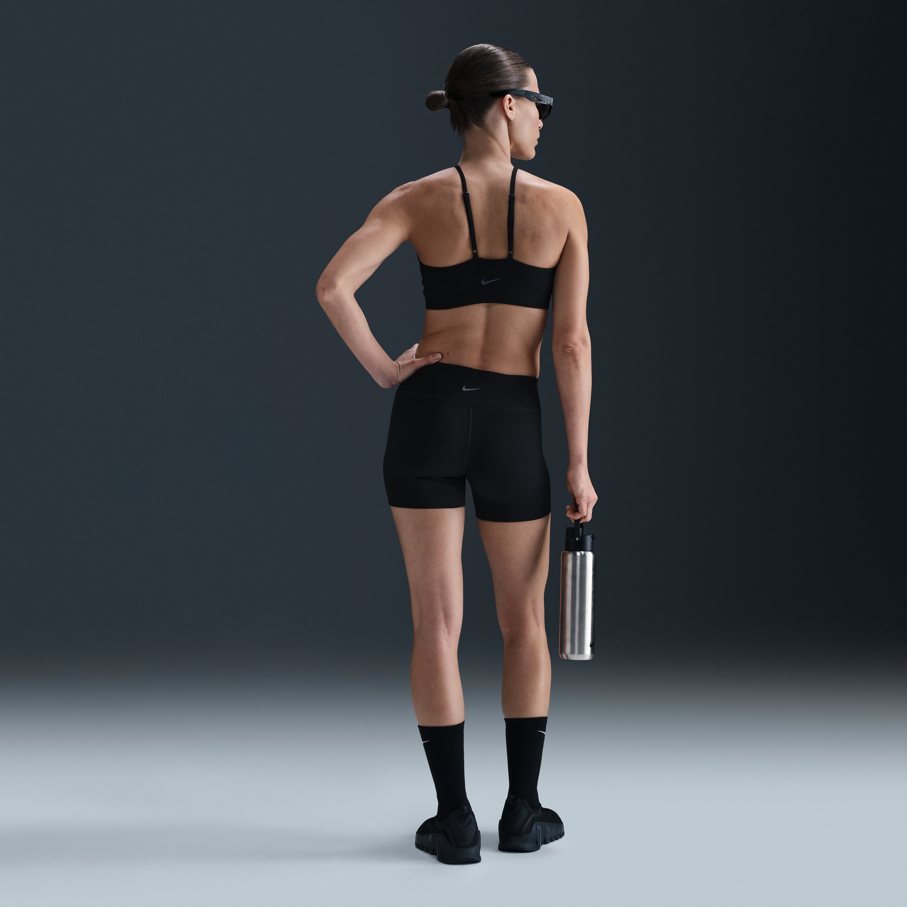 Nike One Keyhole Women's Light-Support Padded High-Neck Sports Bra