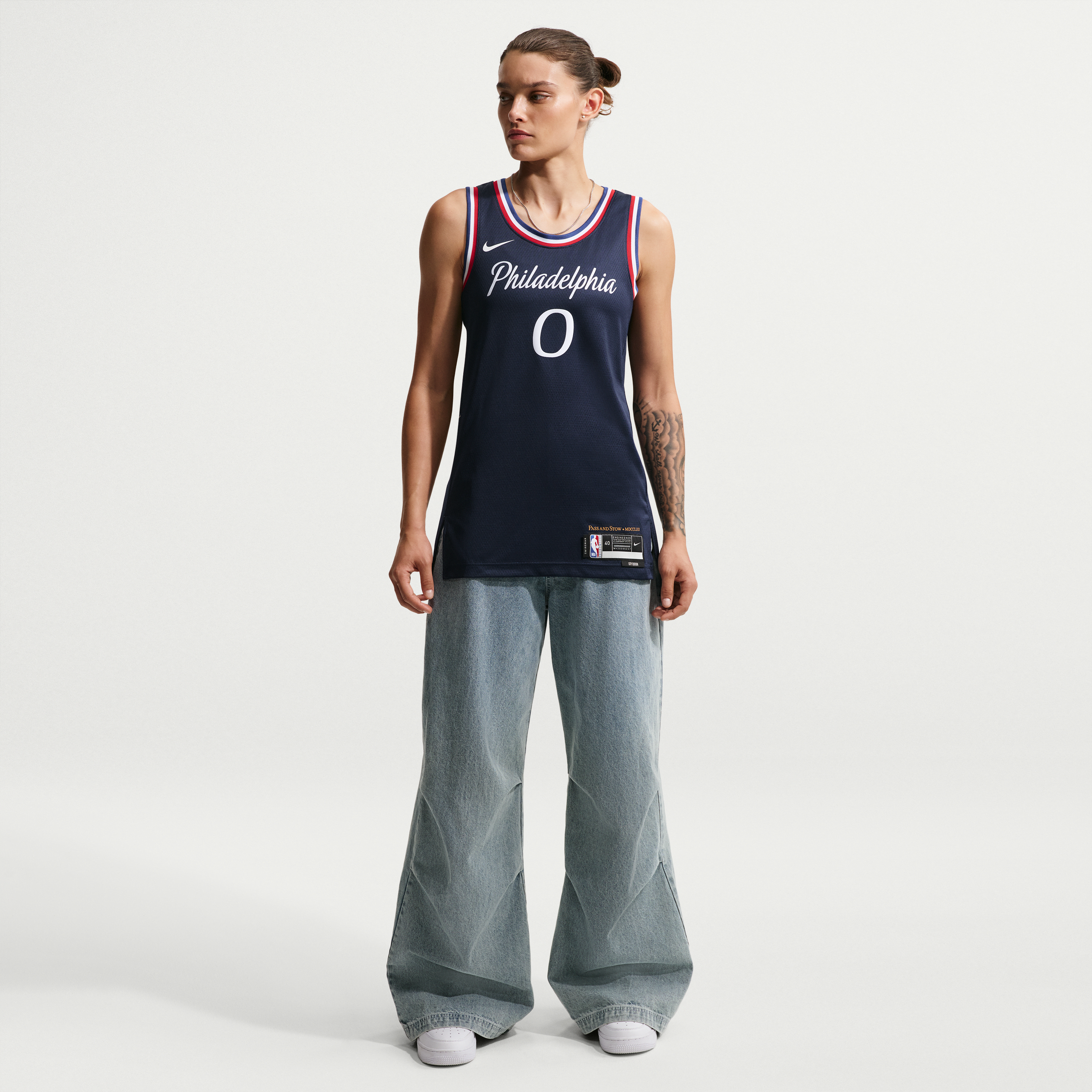 Joel Embiid Philadelphia 76ers City Edition Men's Nike NBA Swingman Jersey