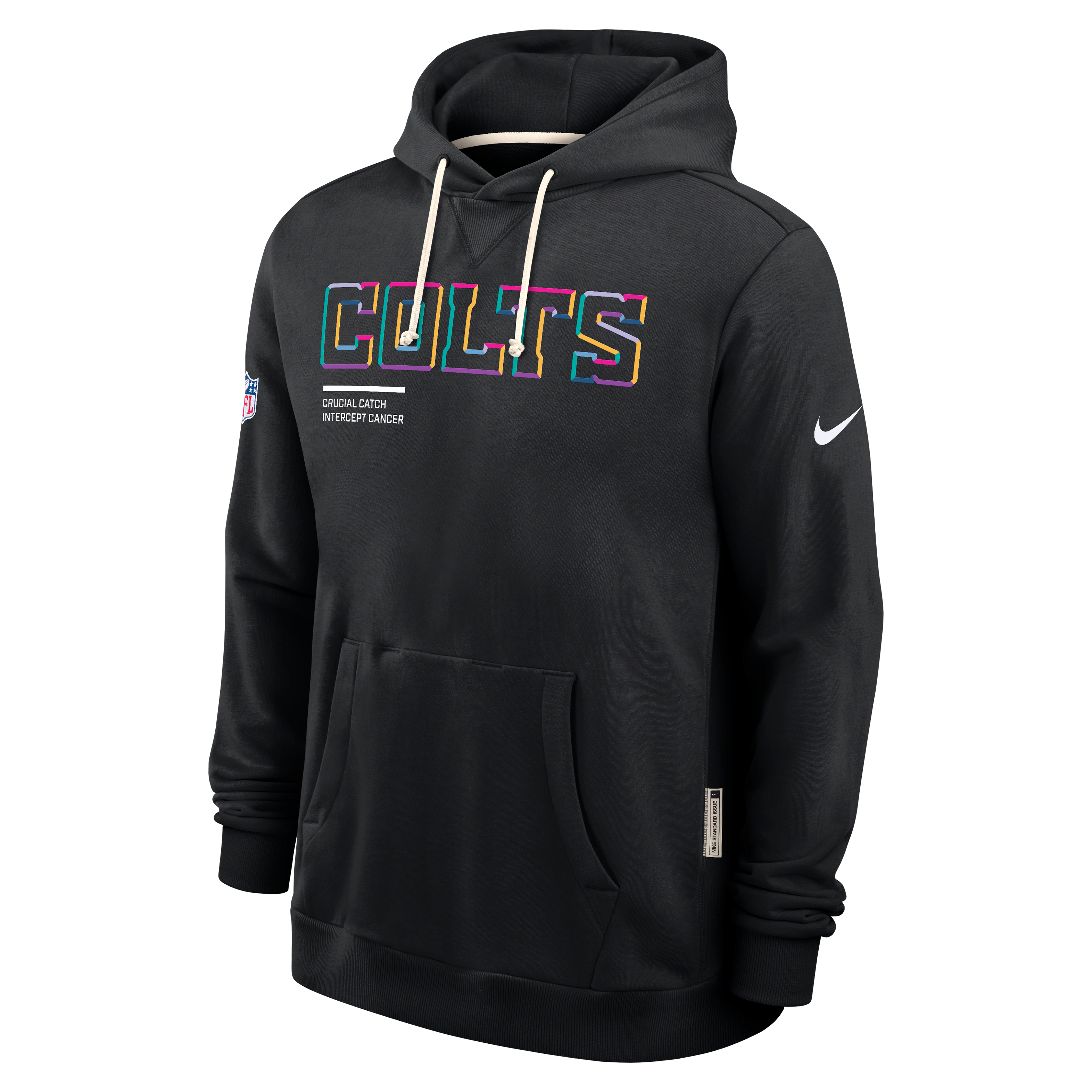 Indianapolis Colts Crucial Catch Sideline Men's Nike Dri-FIT NFL Pullover Hoodie